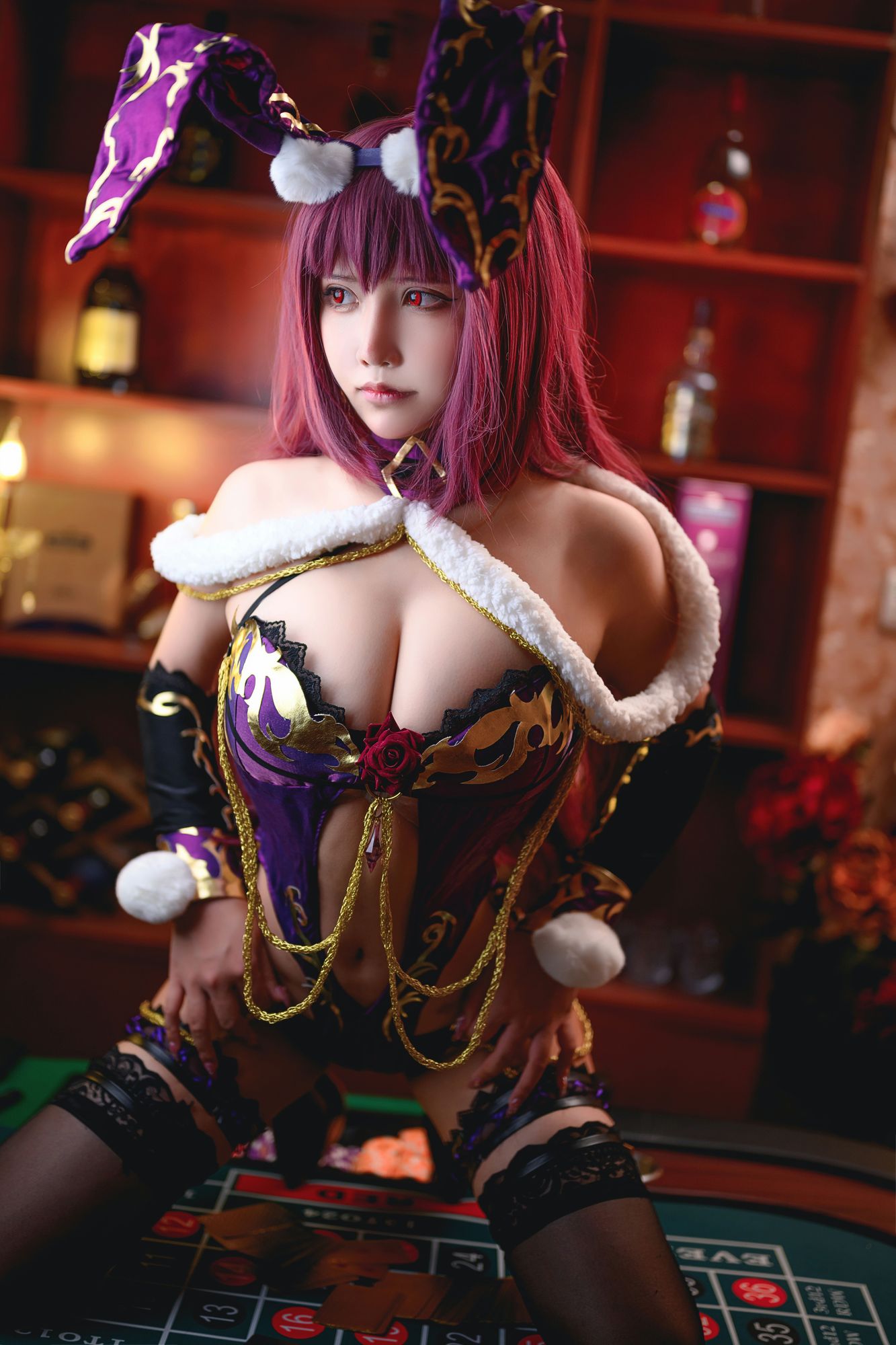 图片[23]-No.040-斯卡哈兔女郎 [51P]-coswz-cos王者