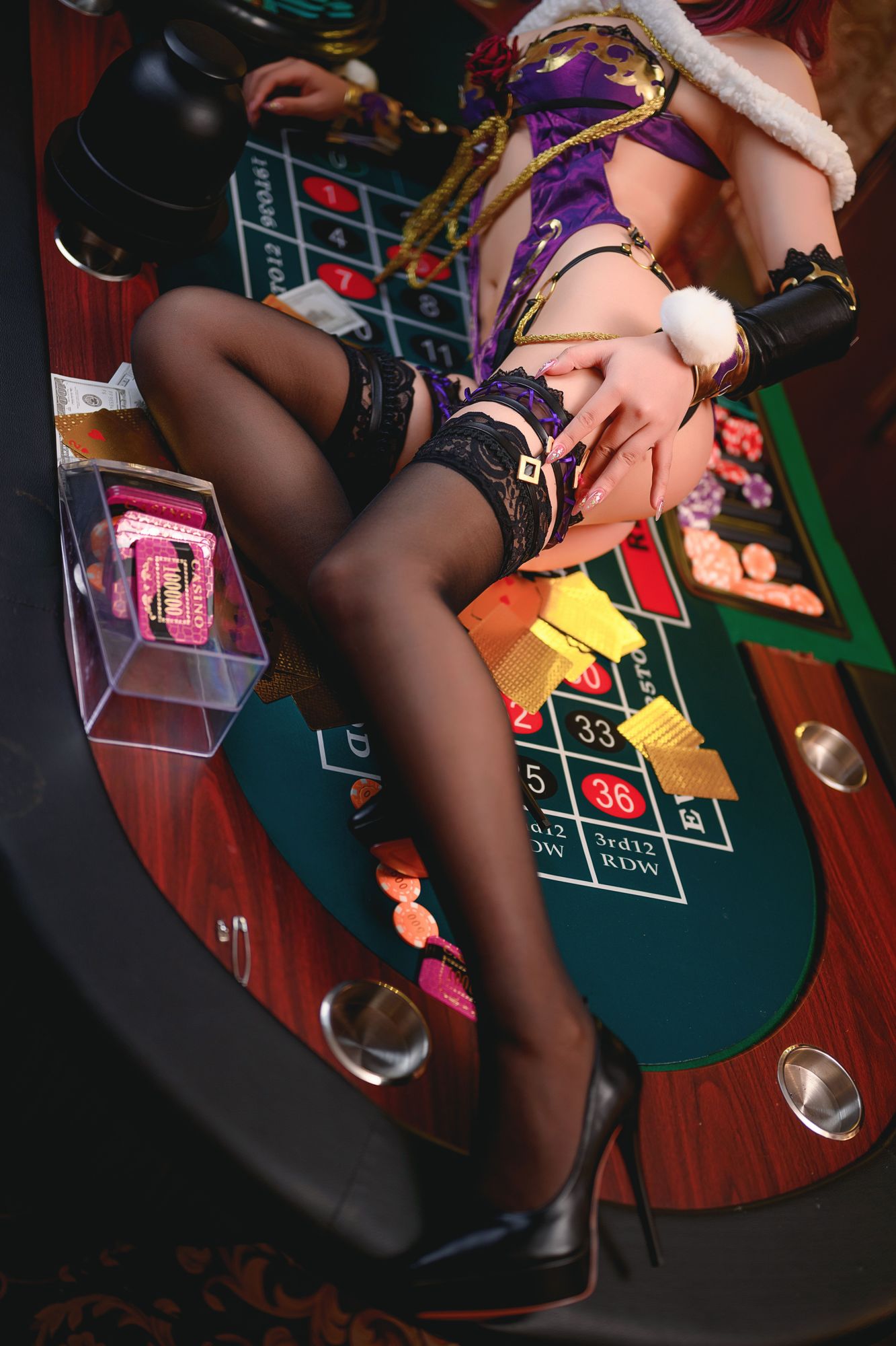 图片[29]-No.040-斯卡哈兔女郎 [51P]-coswz-cos王者
