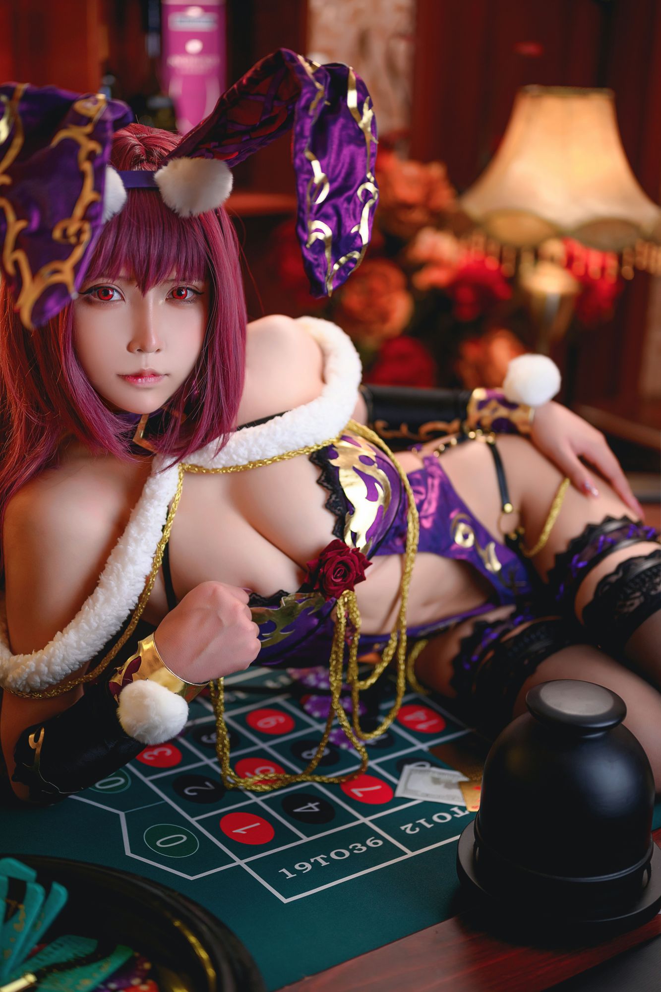 图片[9]-No.040-斯卡哈兔女郎 [51P]-coswz-cos王者