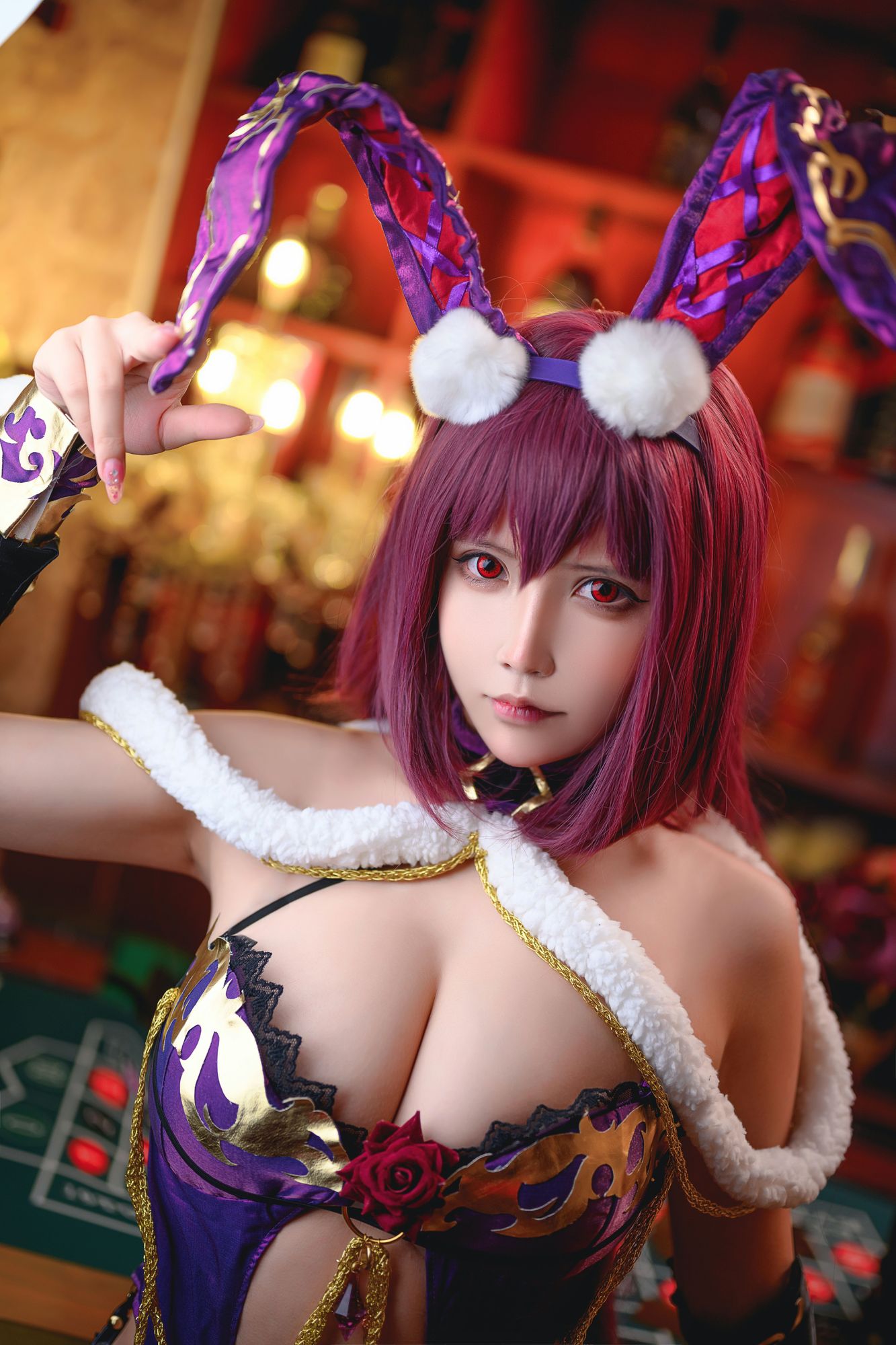 图片[14]-No.040-斯卡哈兔女郎 [51P]-coswz-cos王者