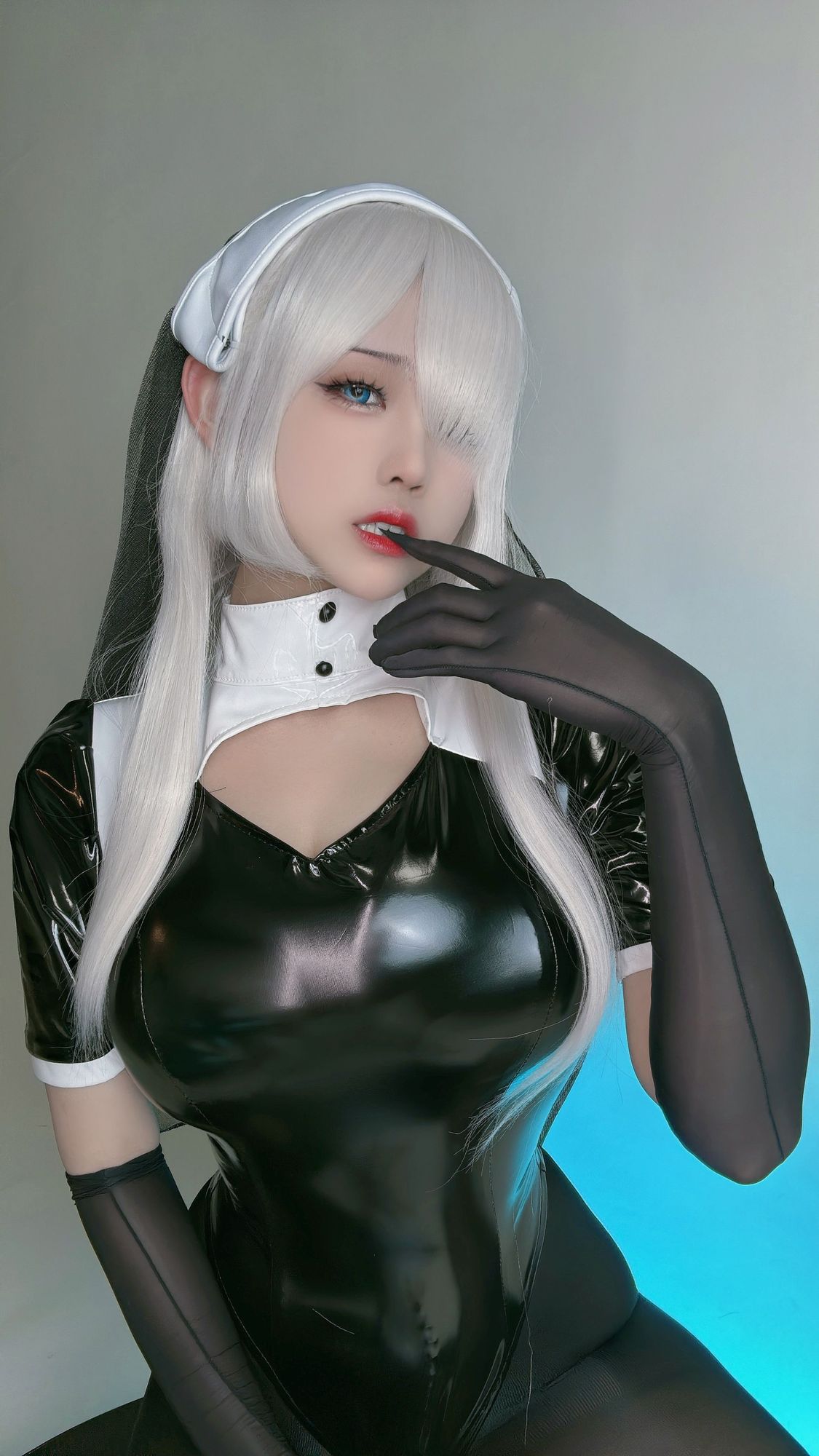 图片[6]-No.042 – 皮衣修女 [9P]-coswz-cos王者
