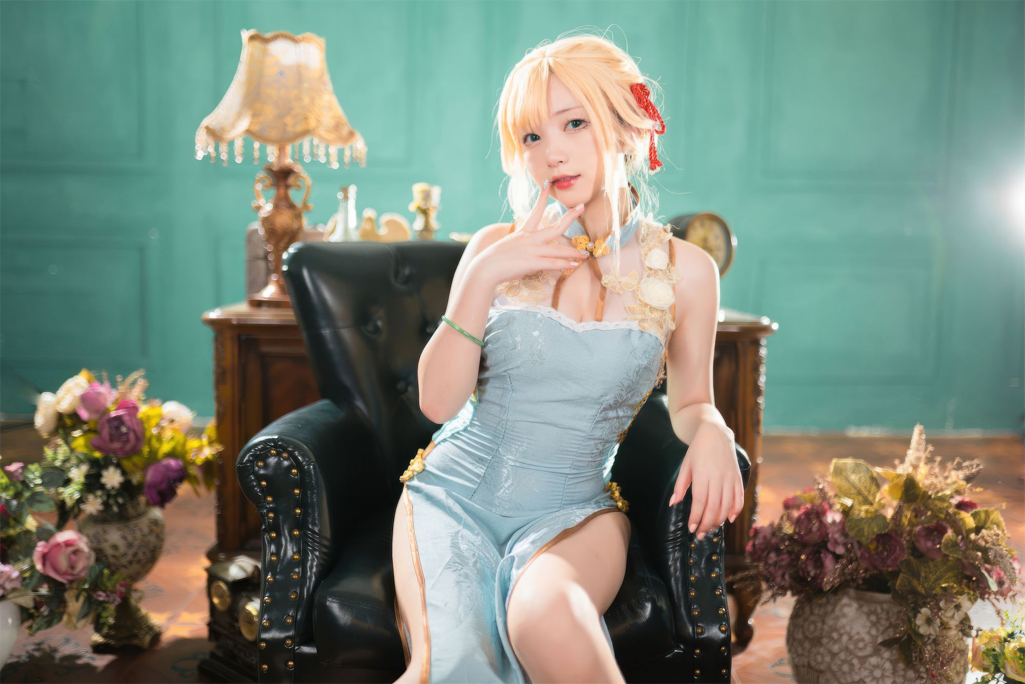 图片[39]-No.043 – G36玉瓯立旗袍 [88P]-coswz-cos王者