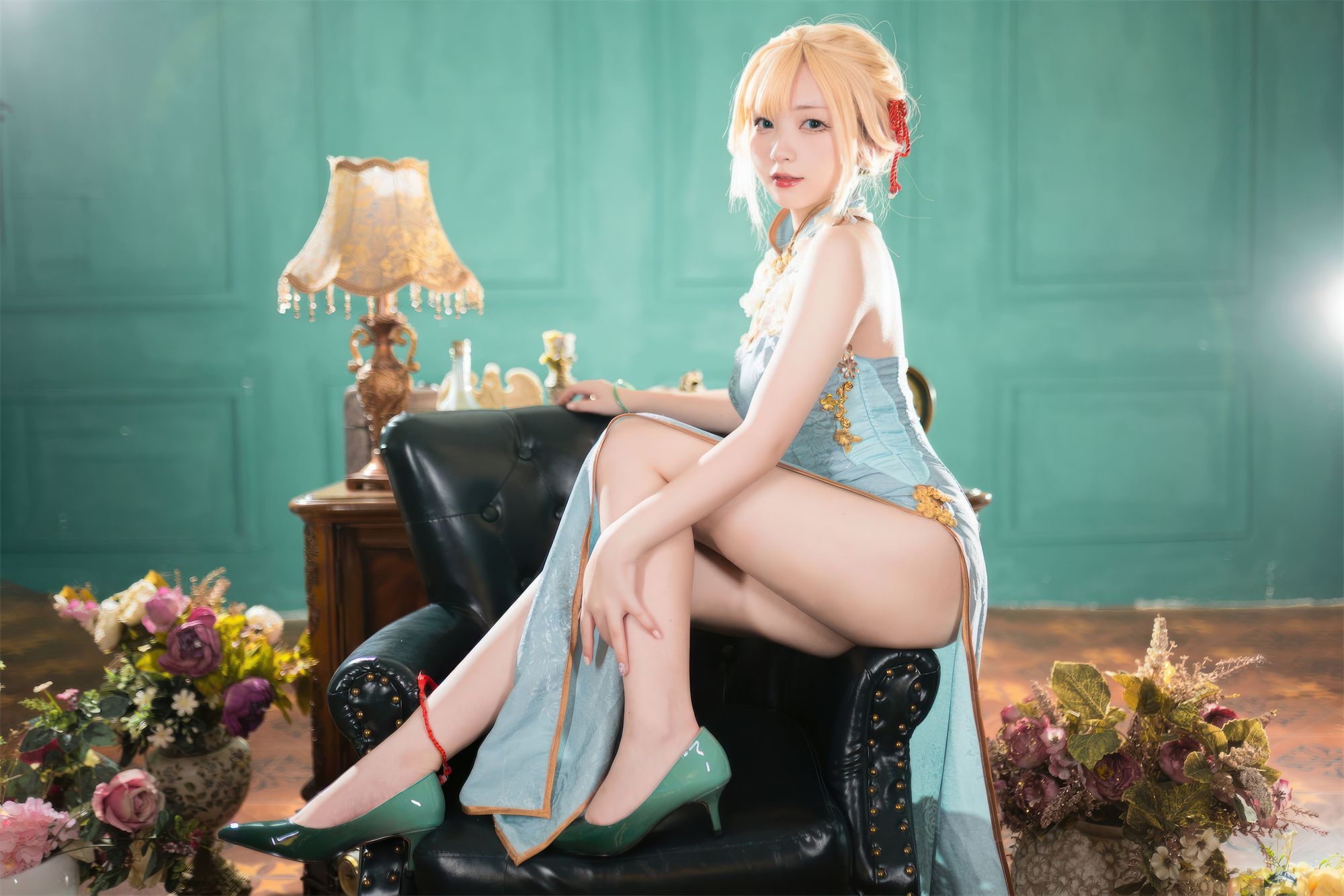 图片[40]-No.043 – G36玉瓯立旗袍 [88P]-coswz-cos王者