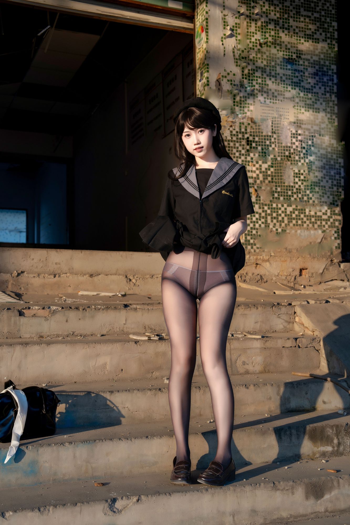 图片[4]-No.045 – 放课后野外JK [72P]-coswz-cos王者