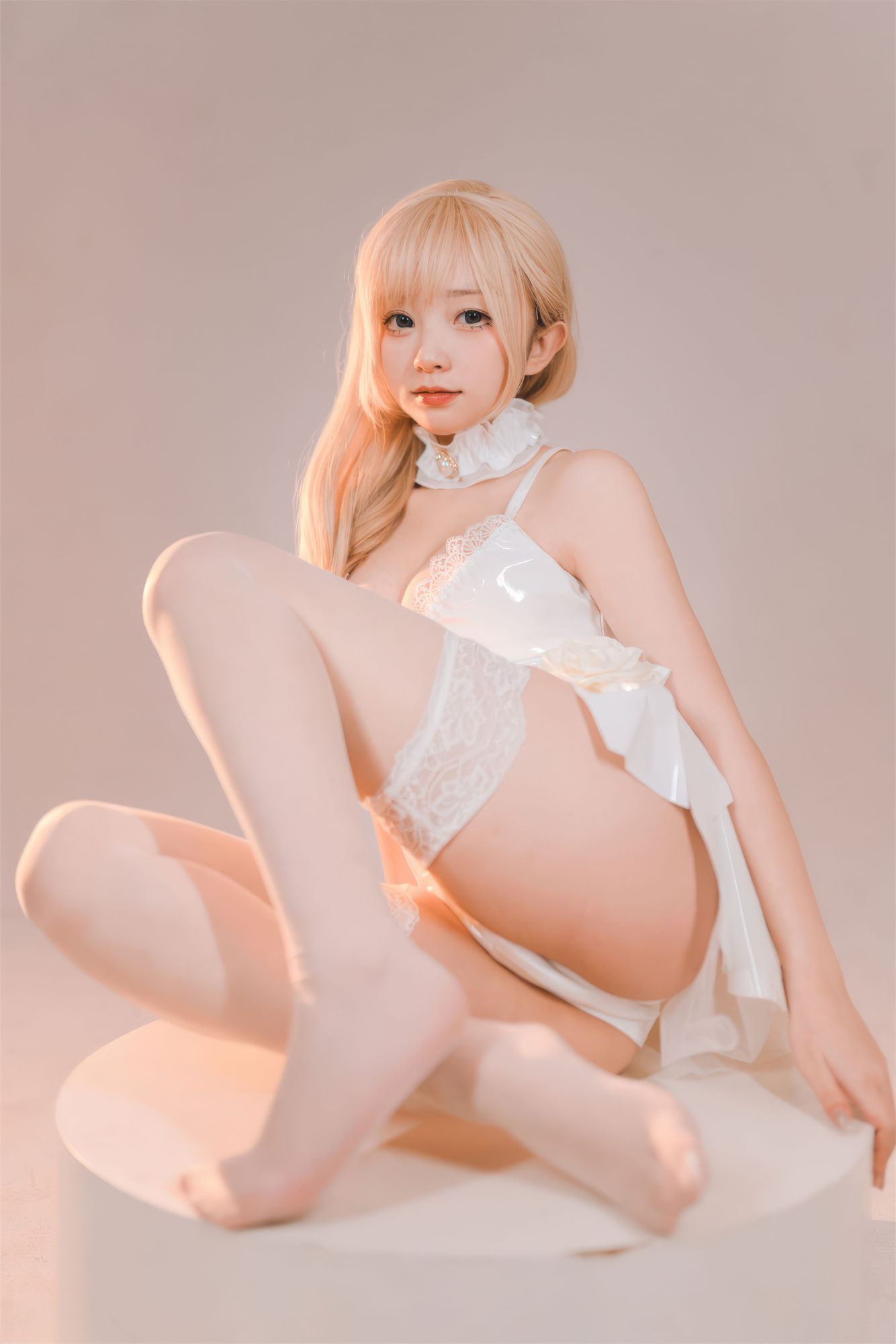 图片[6]-No.047 – 纯白小花嫁 [48P]-coswz-cos王者