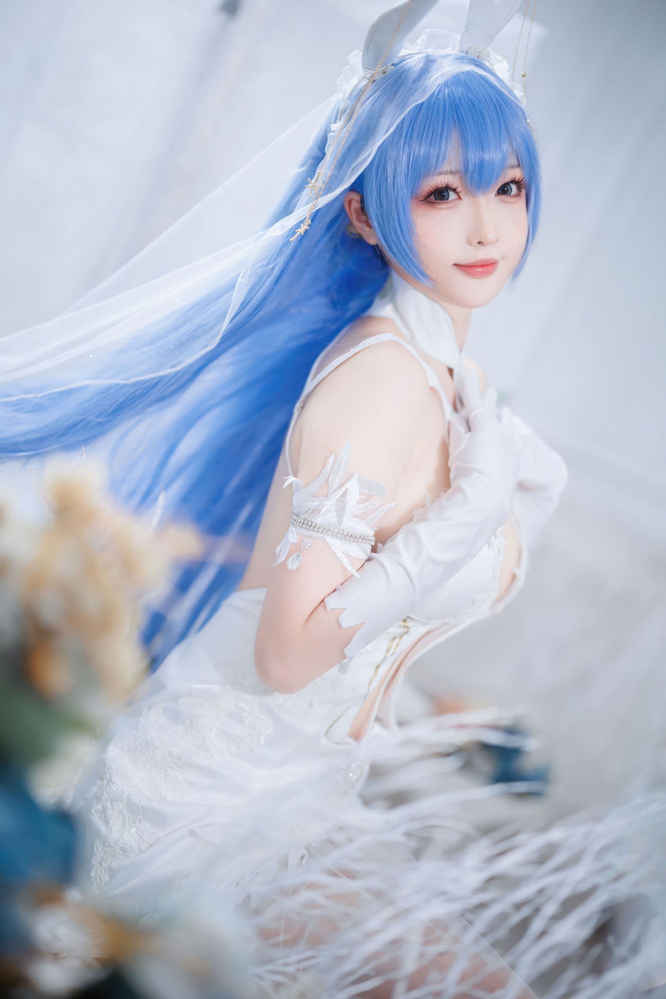 图片[20]-No.099 – 新泽西 花园花嫁 [21P]-coswz-cos王者