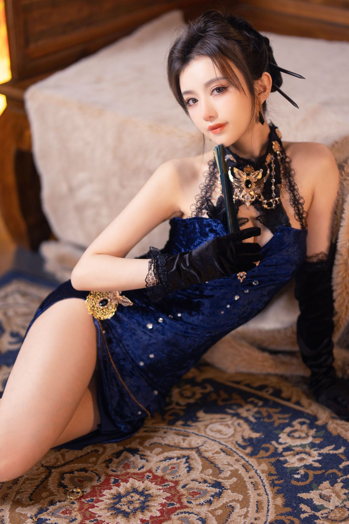图片[11]-No.102 – 烽火经年 旗袍 [24P 2V]-coswz-cos王者