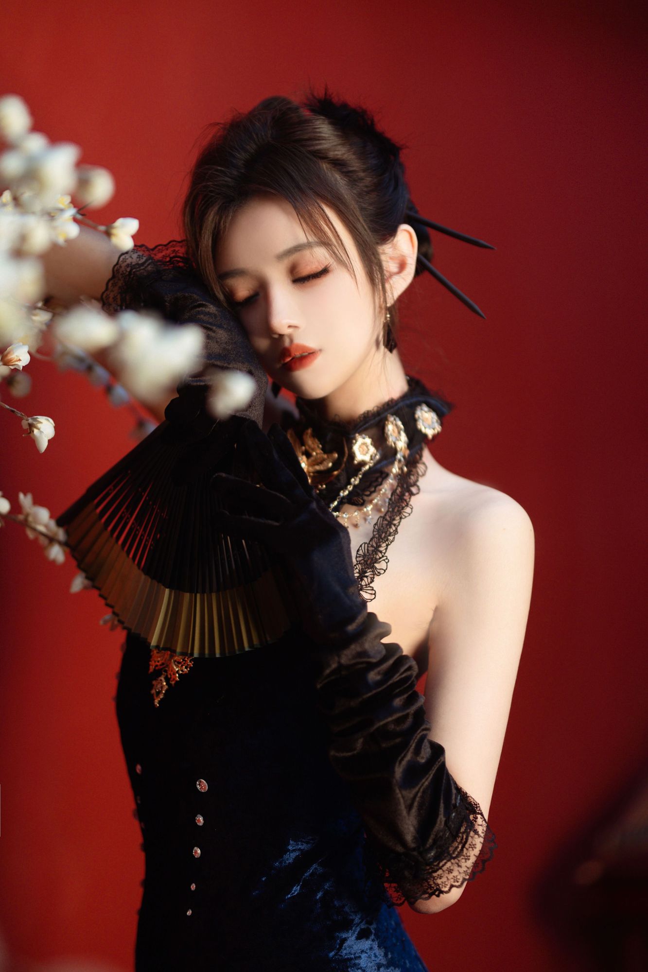 图片[23]-No.102 – 烽火经年 旗袍 [24P 2V]-coswz-cos王者