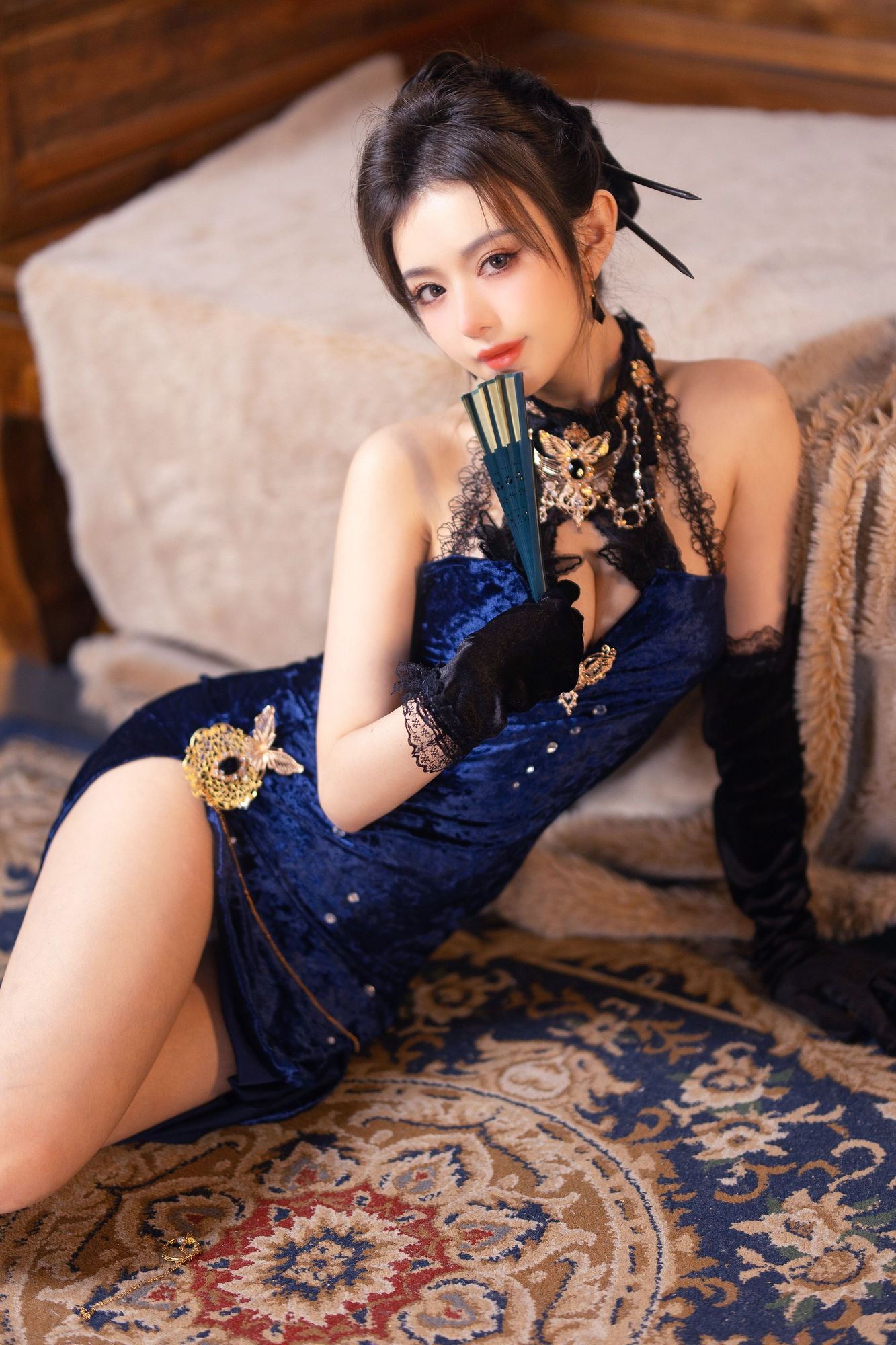 图片[7]-No.102 – 烽火经年 旗袍 [24P 2V]-coswz-cos王者