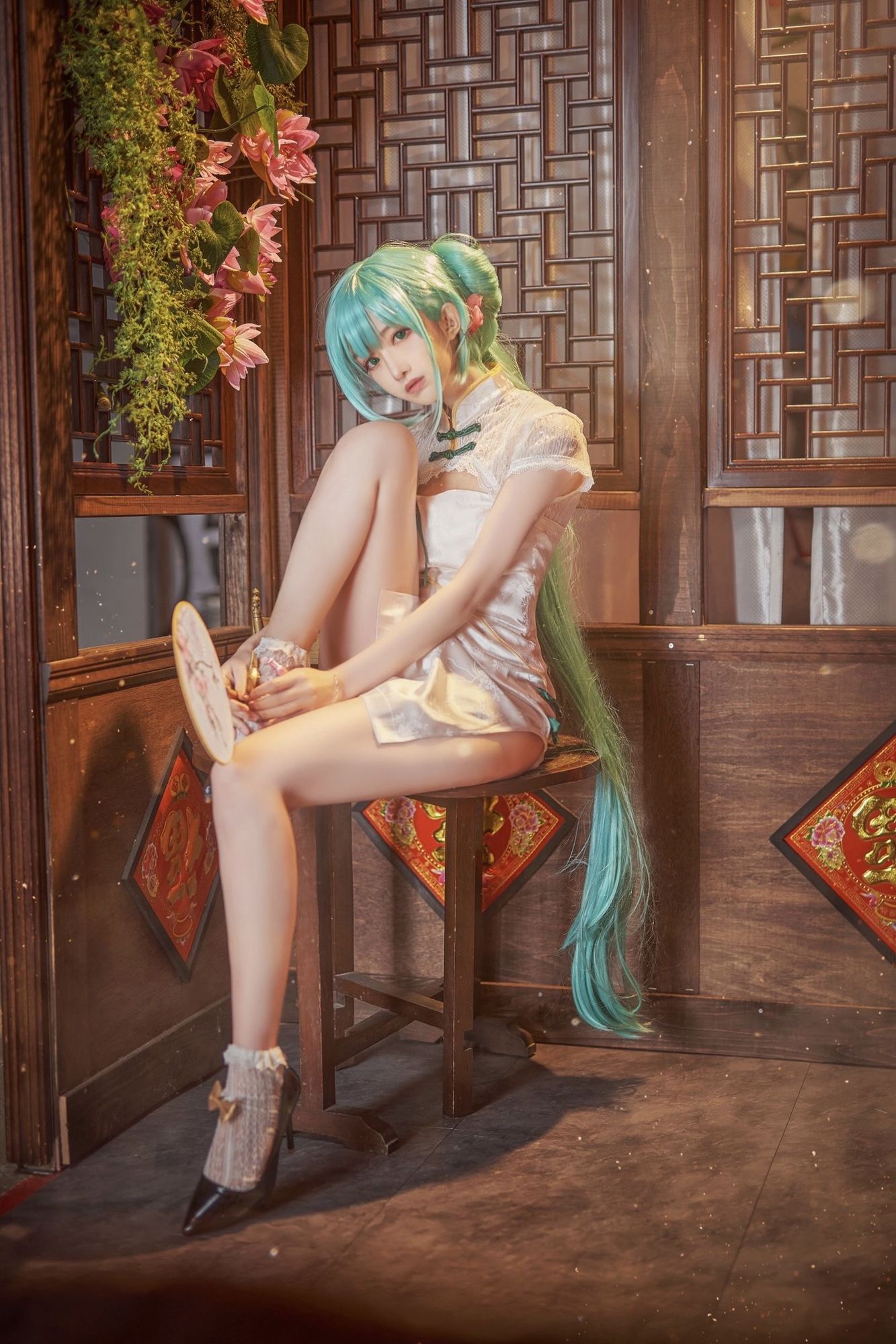 图片[10]-No.103 – 初音 韶华旗袍 [14P 2V]-coswz-cos王者