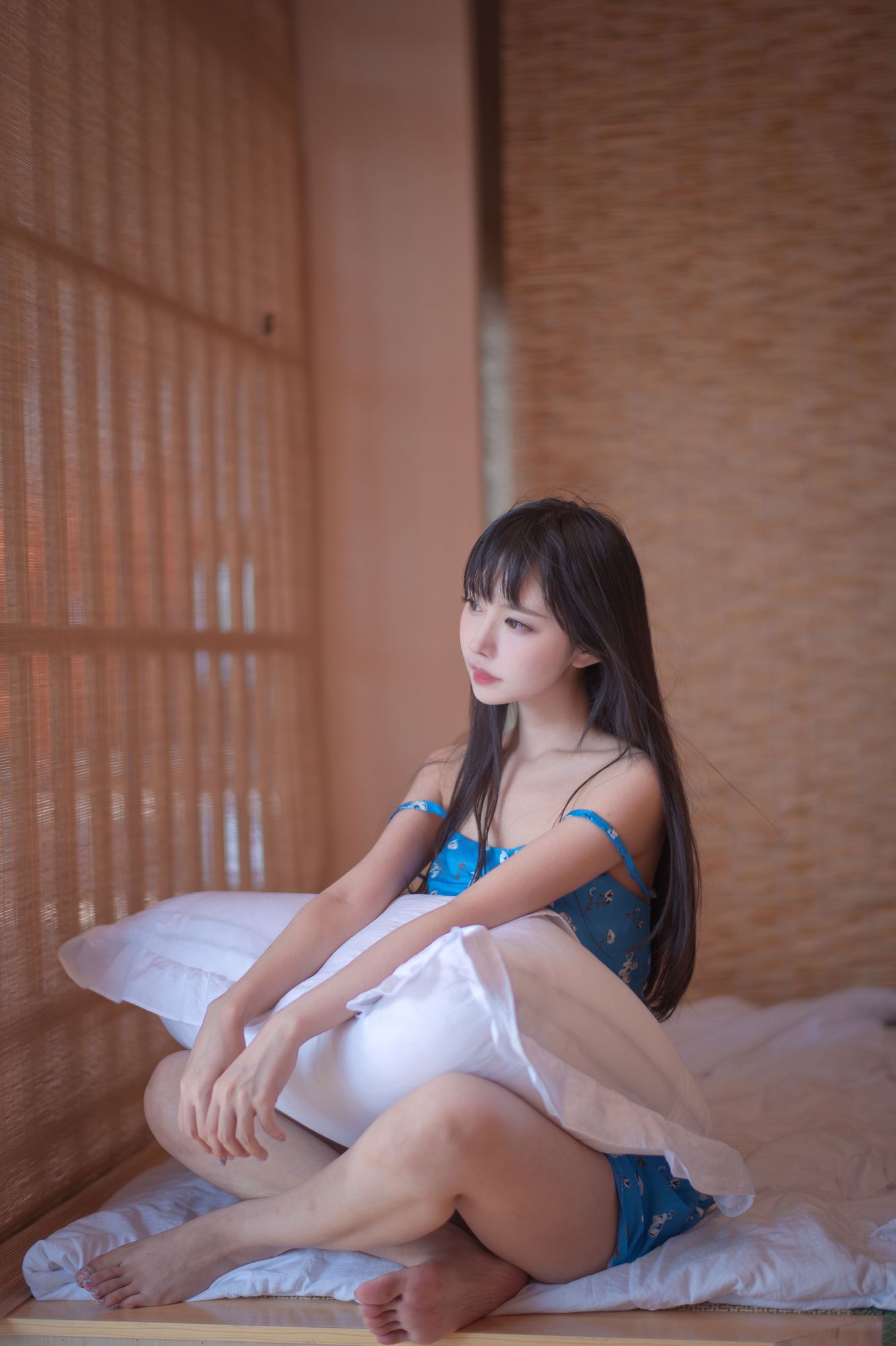 图片[11]-No.107 – 蓝裙子 [16P]-coswz-cos王者