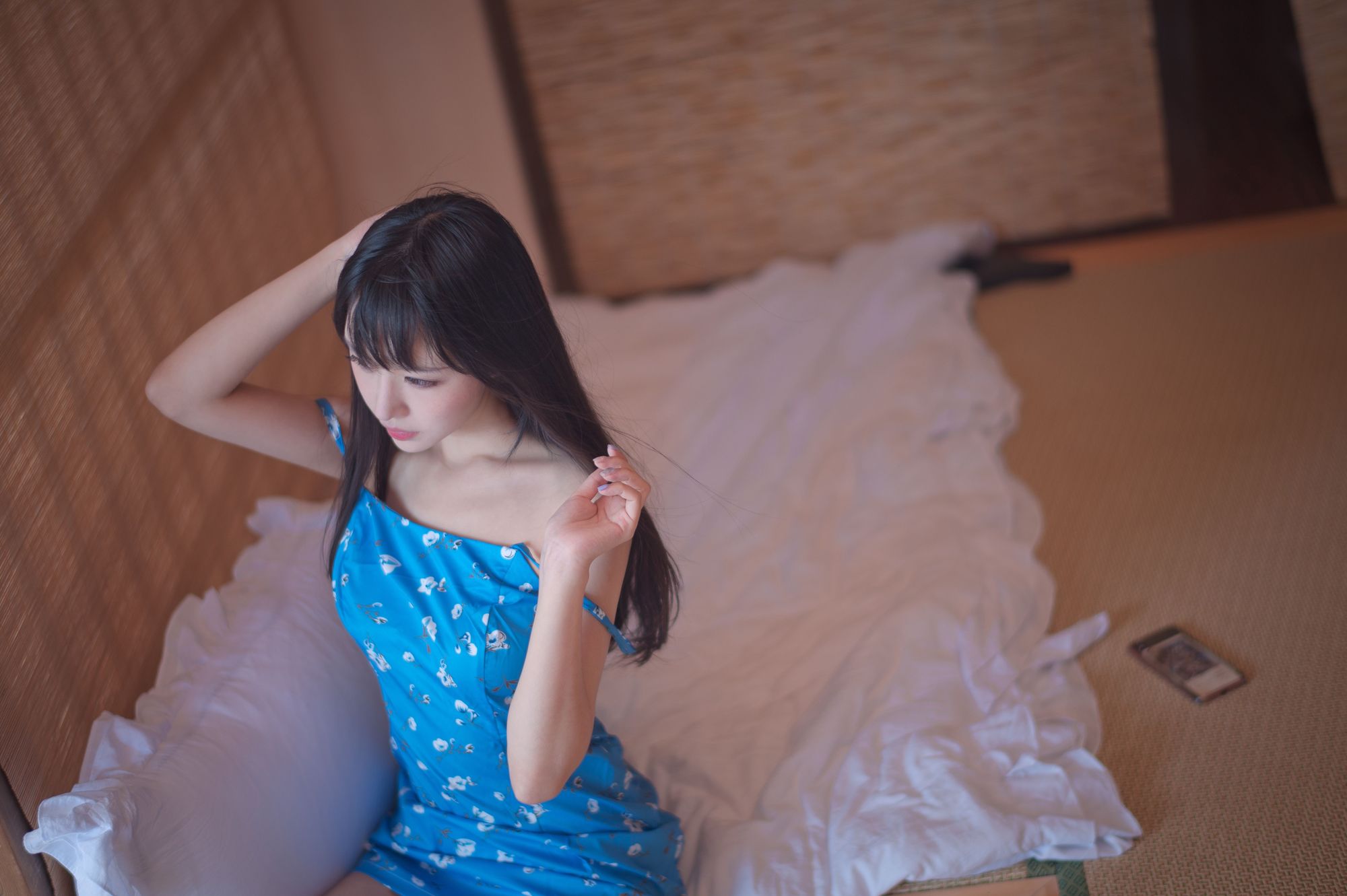 图片[12]-No.107 – 蓝裙子 [16P]-coswz-cos王者