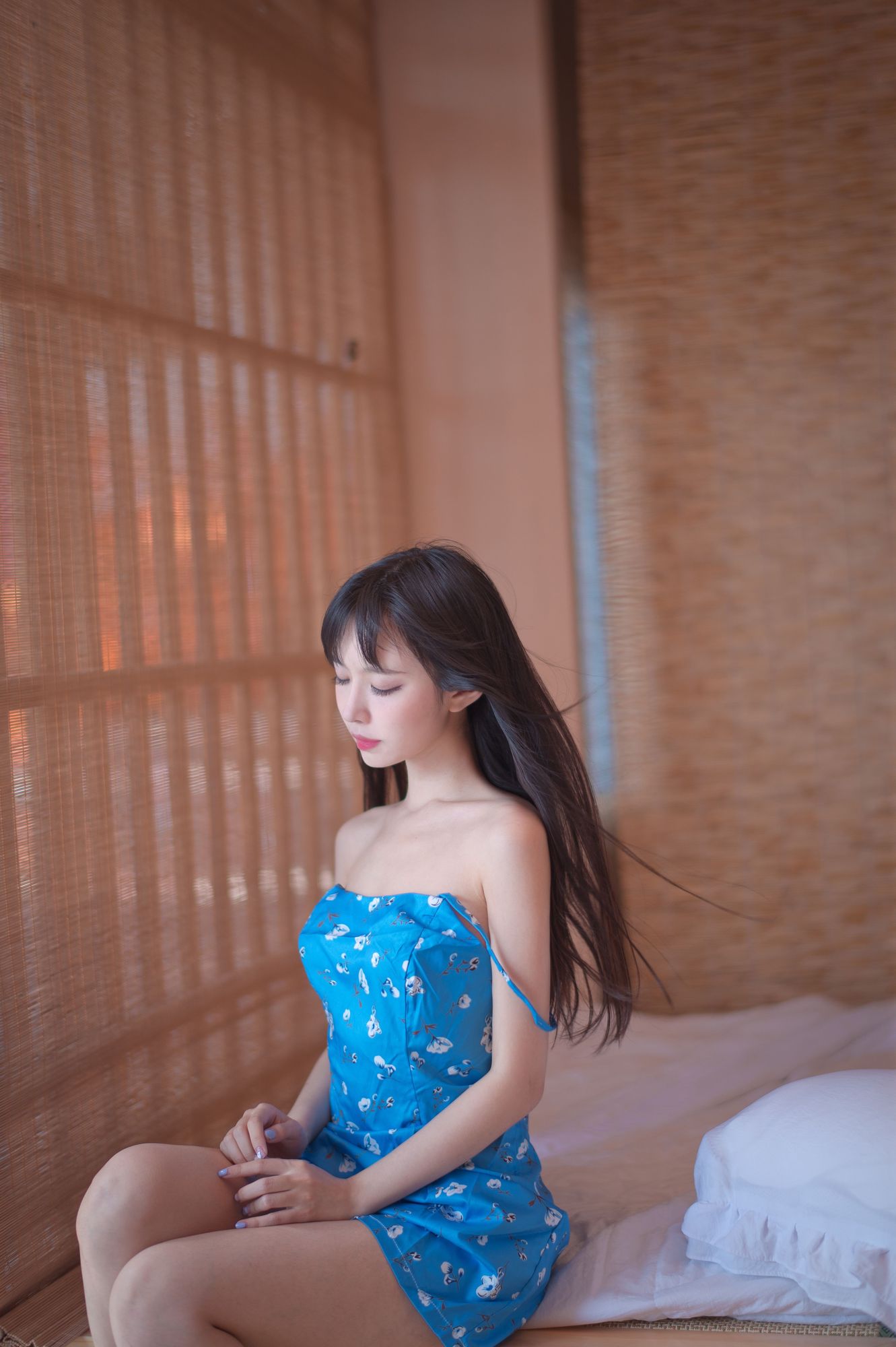 图片[8]-No.107 – 蓝裙子 [16P]-coswz-cos王者