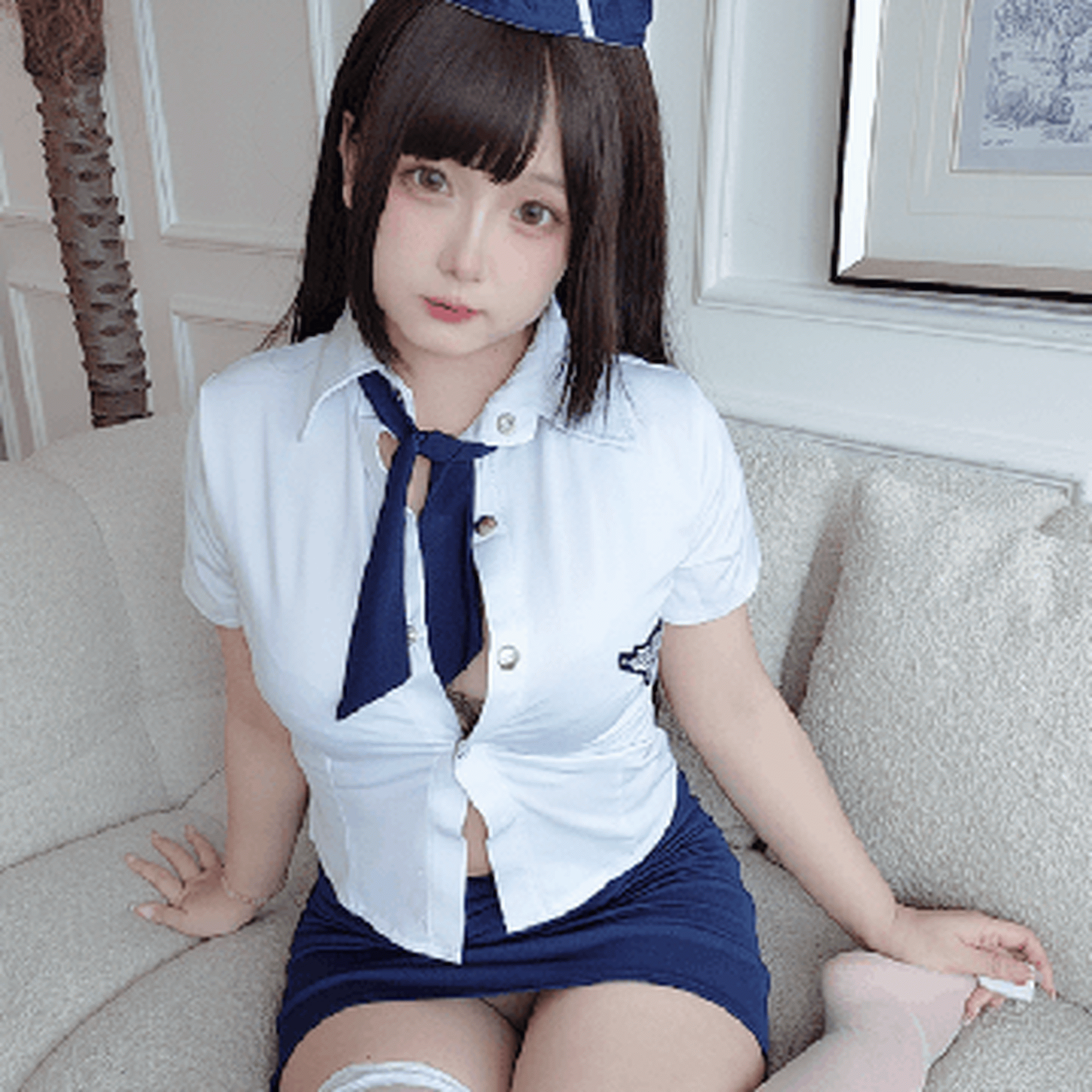 图片[6]-No.119 – 空姐 [119P 9V]-coswz-cos王者