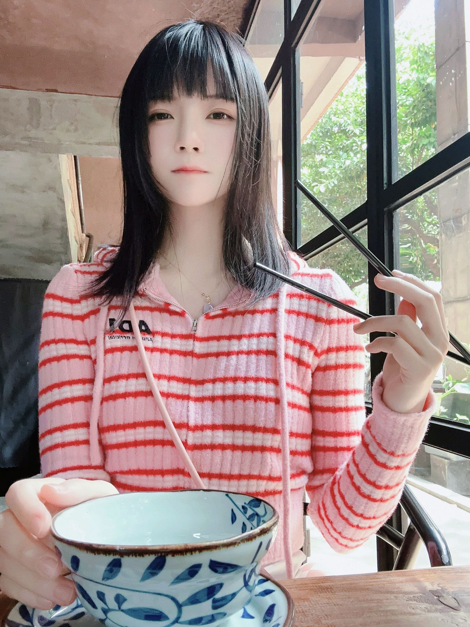 图片[6]-No.209 – 条纹毛衣 [22P]-coswz-cos王者