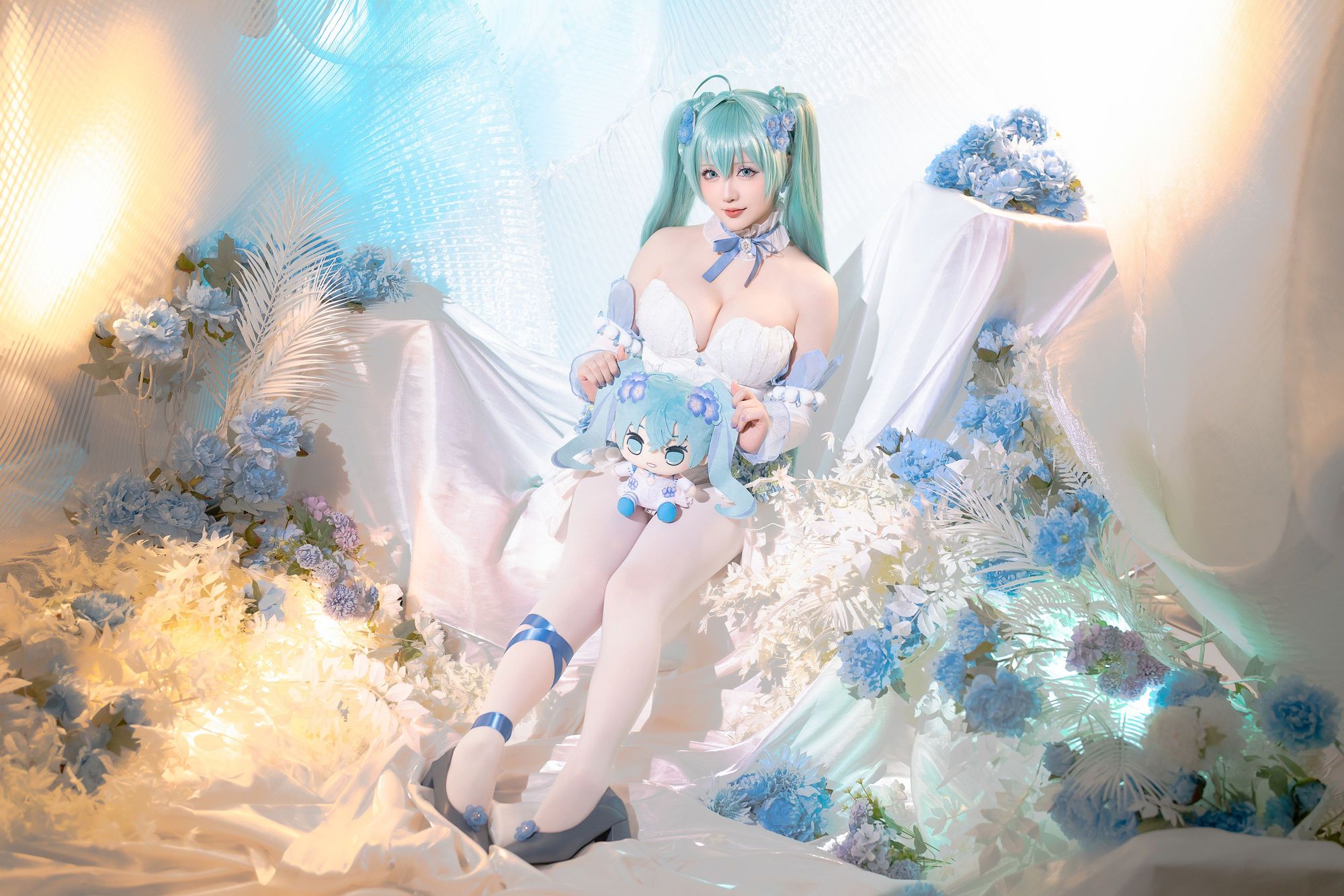 图片[6]-No.221 – 2024年02月计划A 初音未来 粉蝶花精灵 [54P 1V]-coswz-cos王者