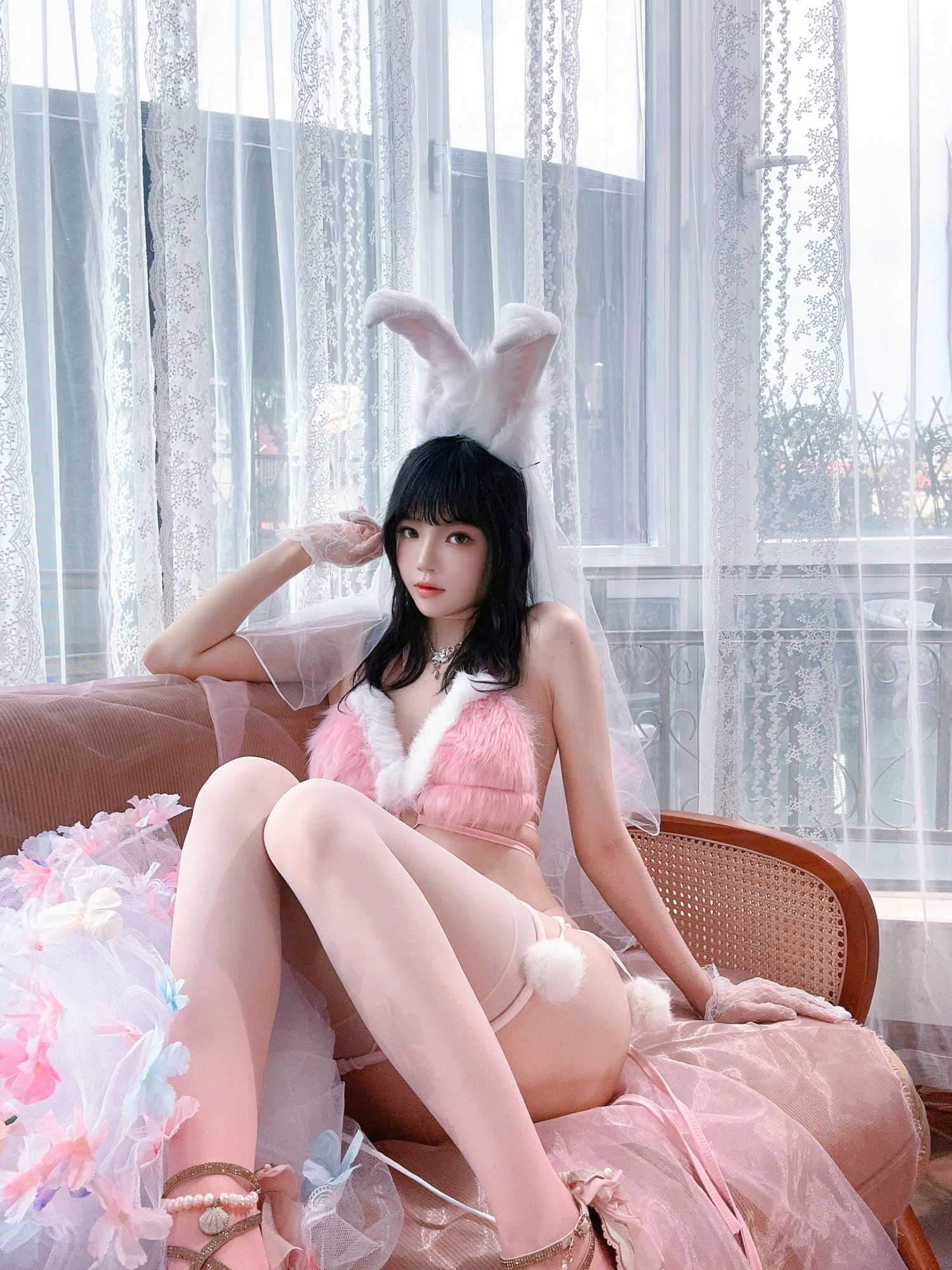 图片[6]-No.228 – 花嫁兔 [54P 2V]-coswz-cos王者