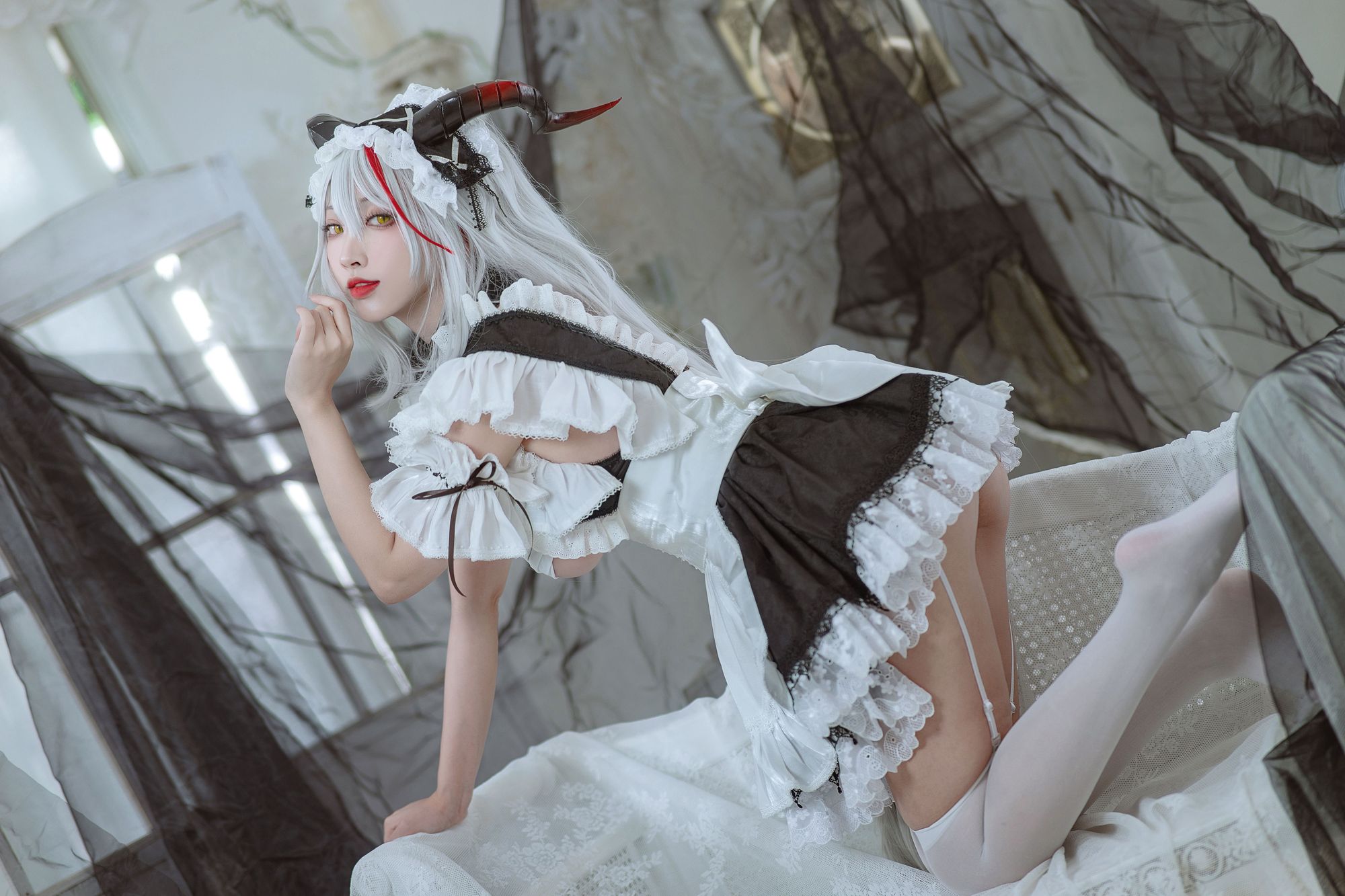 图片[14]-No.019 – 埃吉尔女仆 [29P]-coswz-cos王者