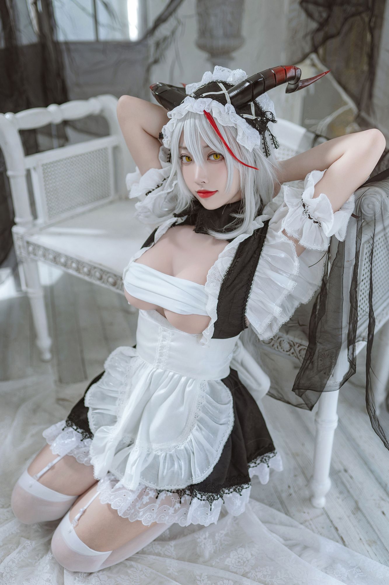 图片[9]-No.019 – 埃吉尔女仆 [29P]-coswz-cos王者