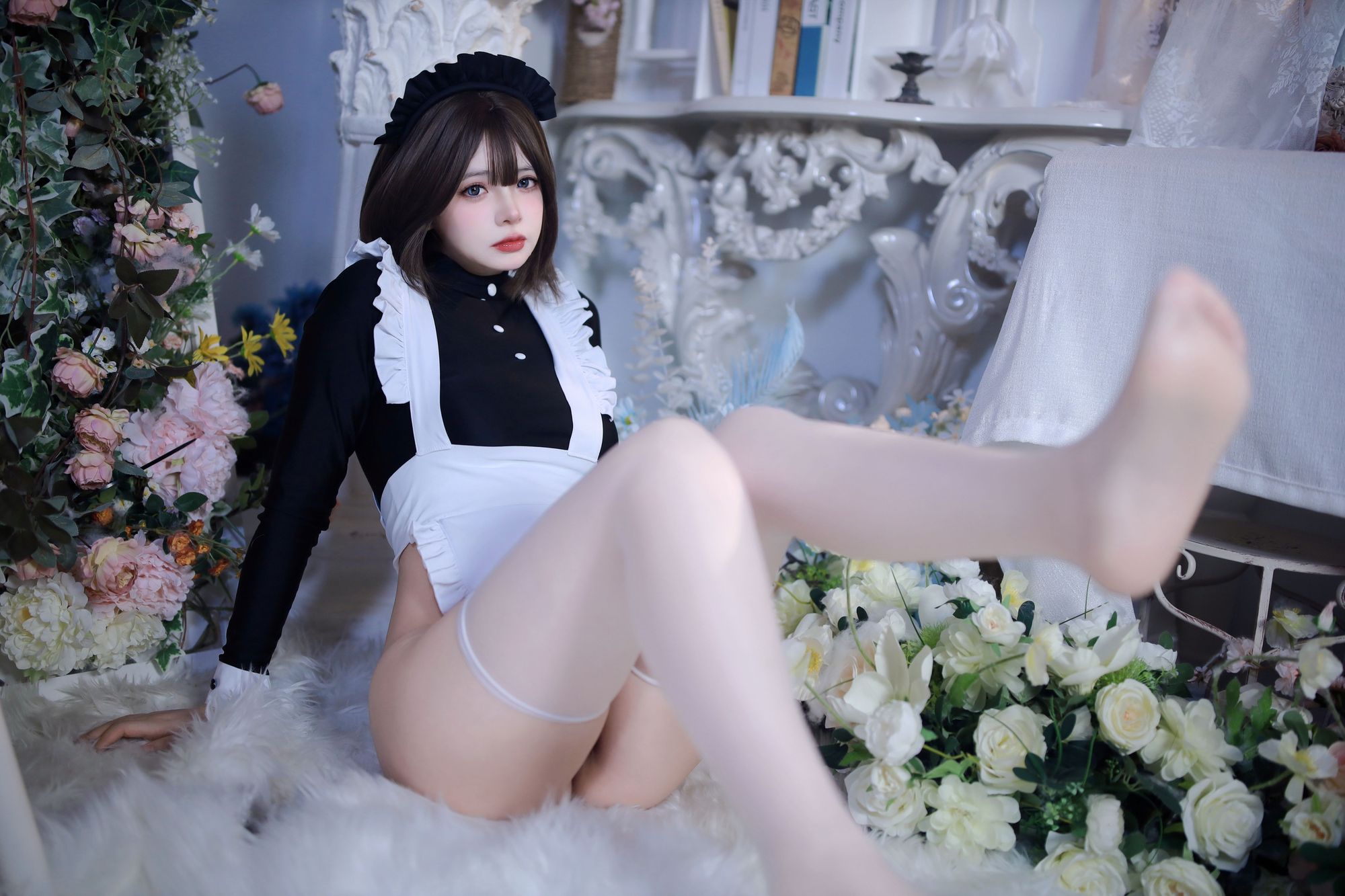图片[6]-No.127 – 少女衣橱 连体女仆装 [58P]-coswz-cos王者