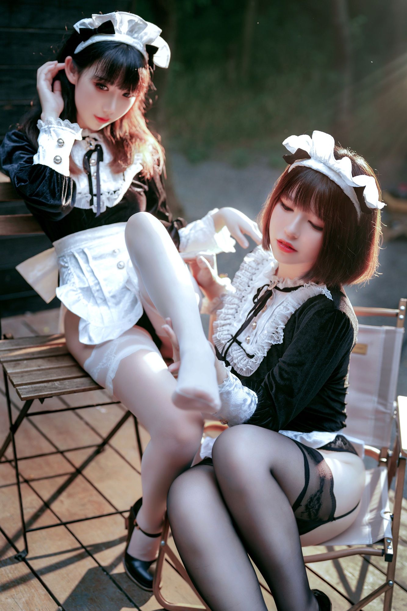 图片[45]-No.135 – 女仆姐妹 (&半半子BANBANKO) [74P]-coswz-cos王者