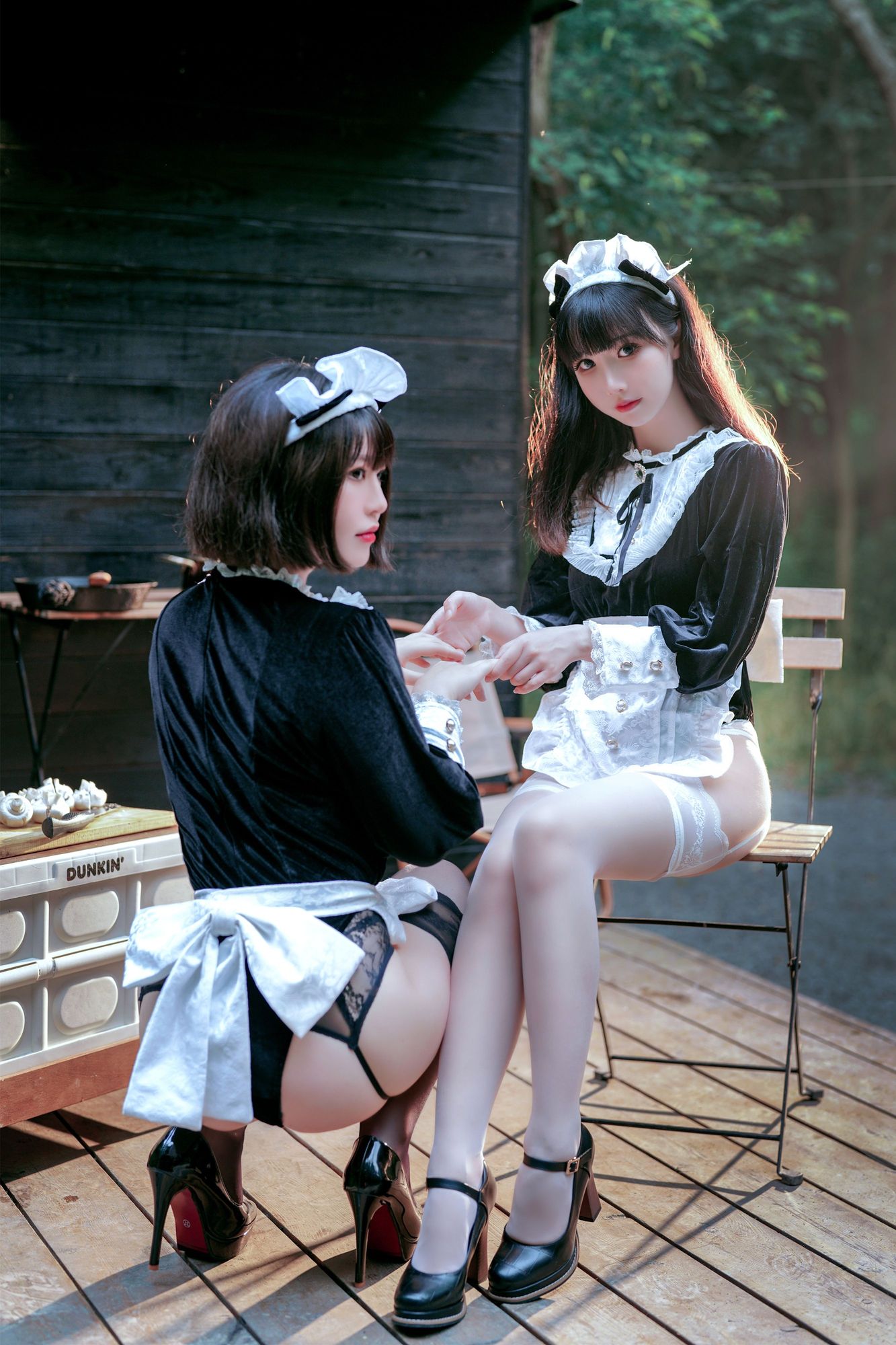 图片[38]-No.135 – 女仆姐妹 (&半半子BANBANKO) [74P]-coswz-cos王者
