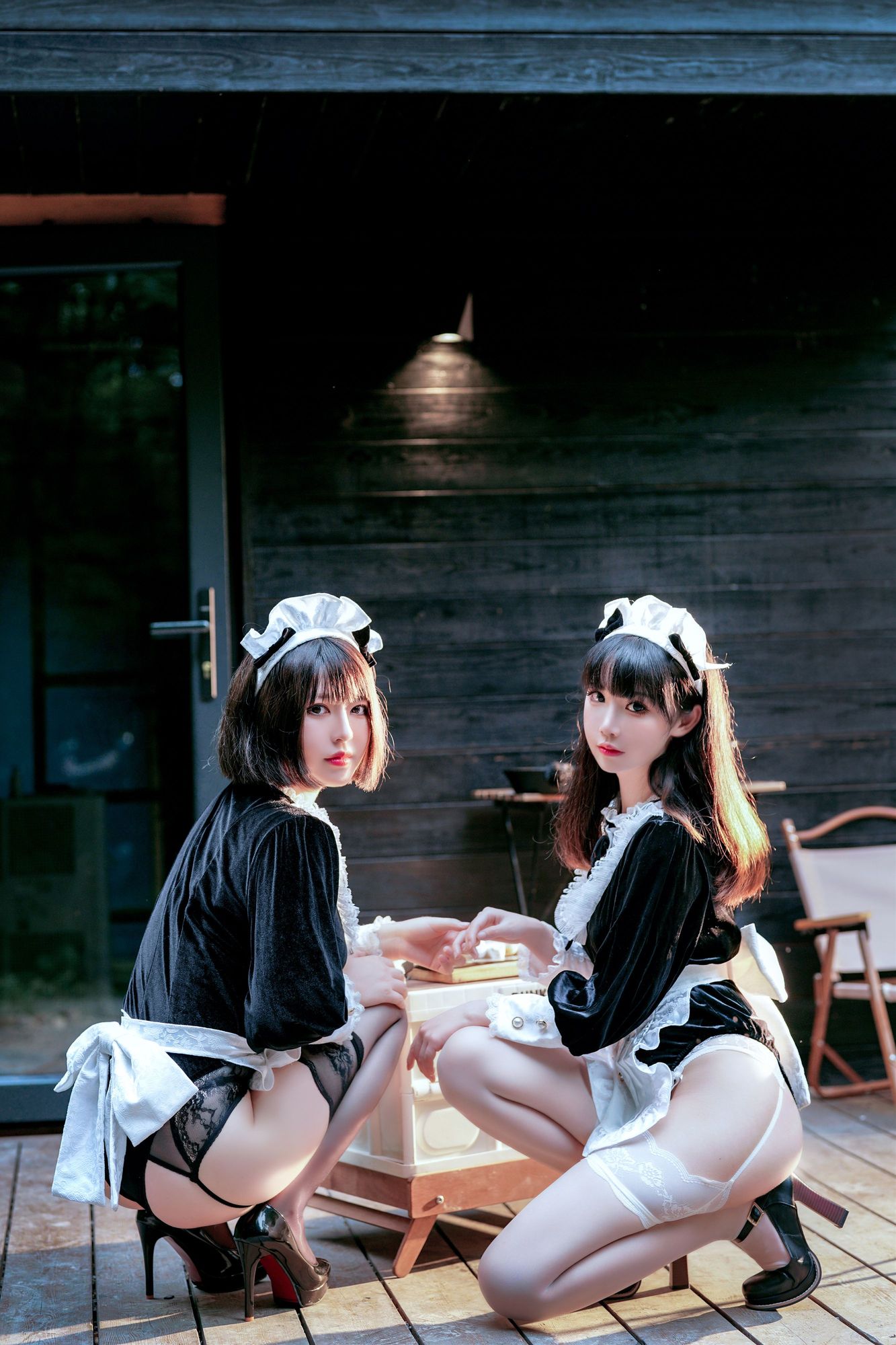 图片[31]-No.135 – 女仆姐妹 (&半半子BANBANKO) [74P]-coswz-cos王者