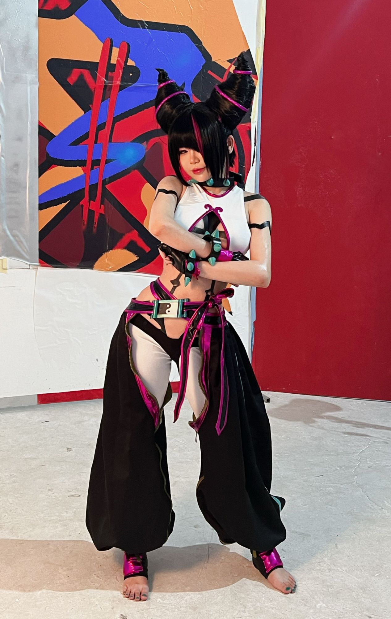 图片[6]-No.058 – Street Fighter 6 Juri Han SF6 [25P 5V]-coswz-cos王者