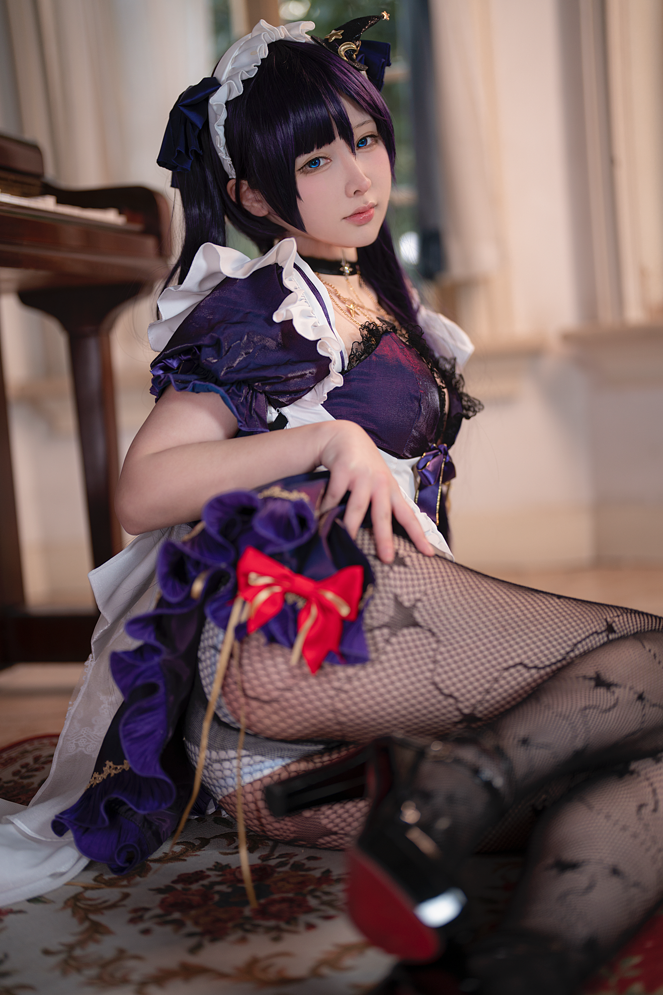 图片[6]-No.011 – 原神 莫娜 女仆 [33P]-coswz-cos王者