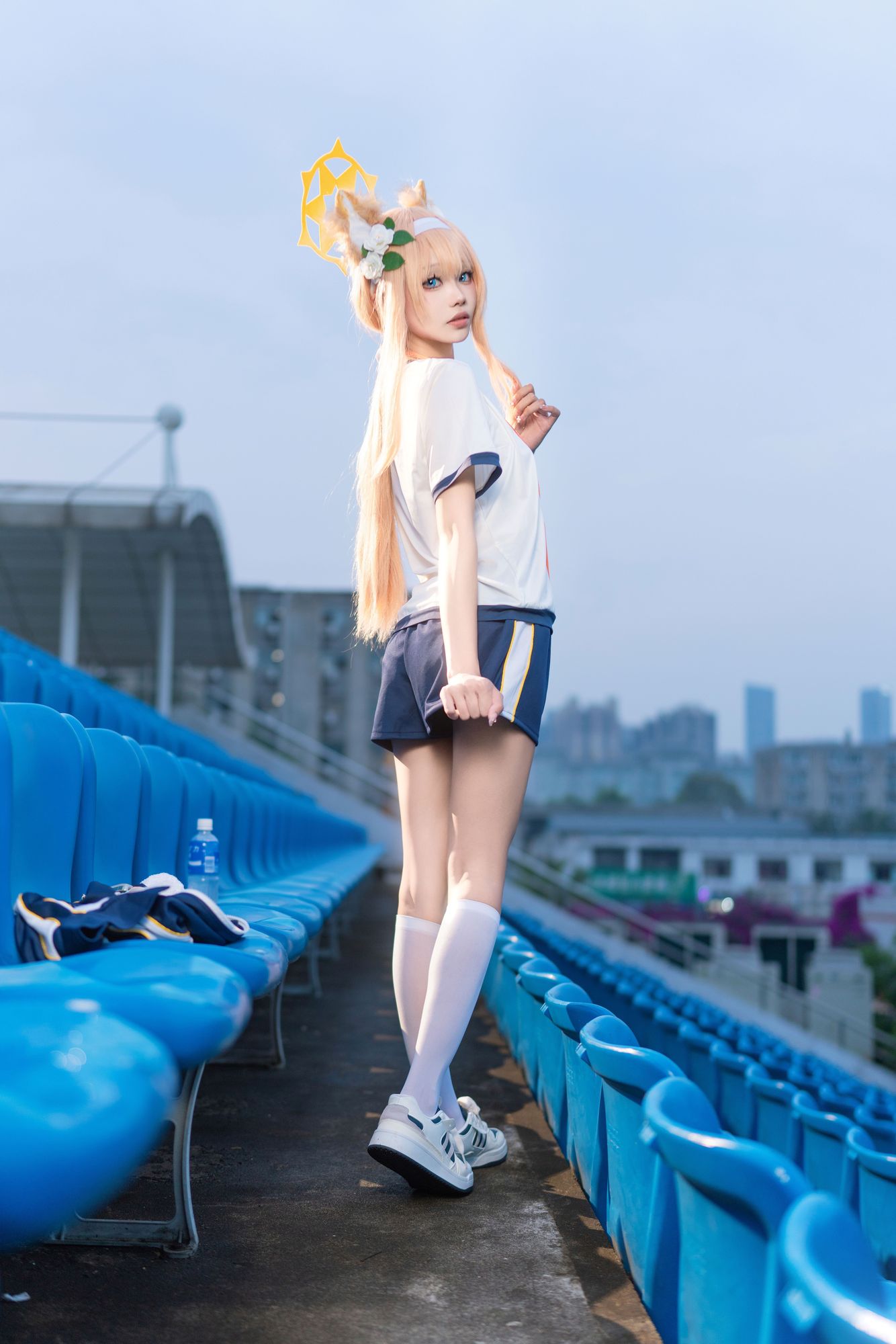 图片[6]-No.017 – 碧蓝档案 伊落玛丽 体操服 [44P]-coswz-cos王者