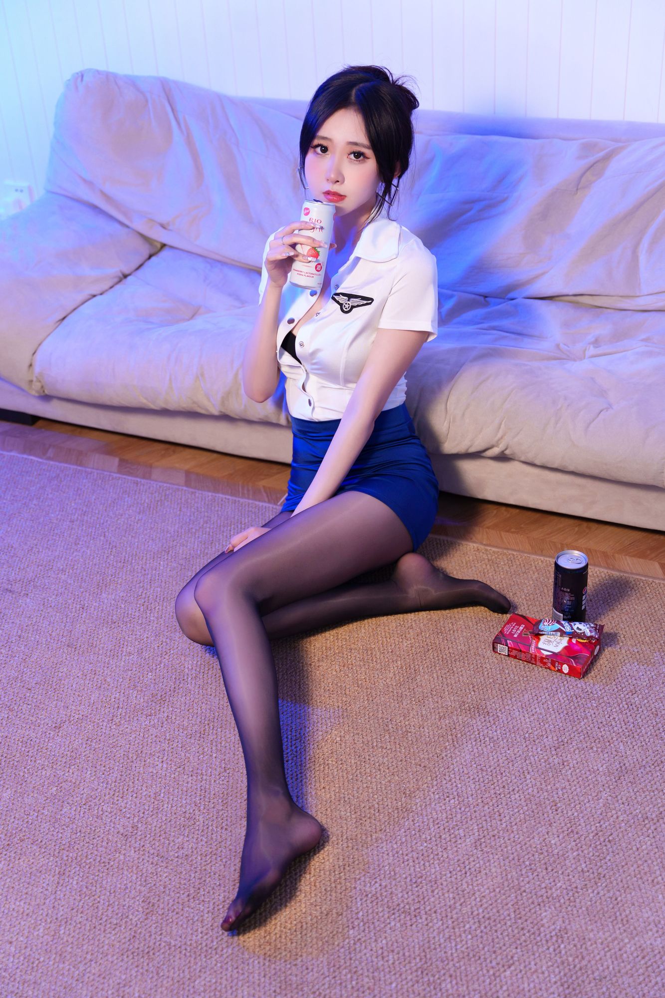 图片[6]-No.026 – 油亮空姐 [33P 4V]-coswz-cos王者