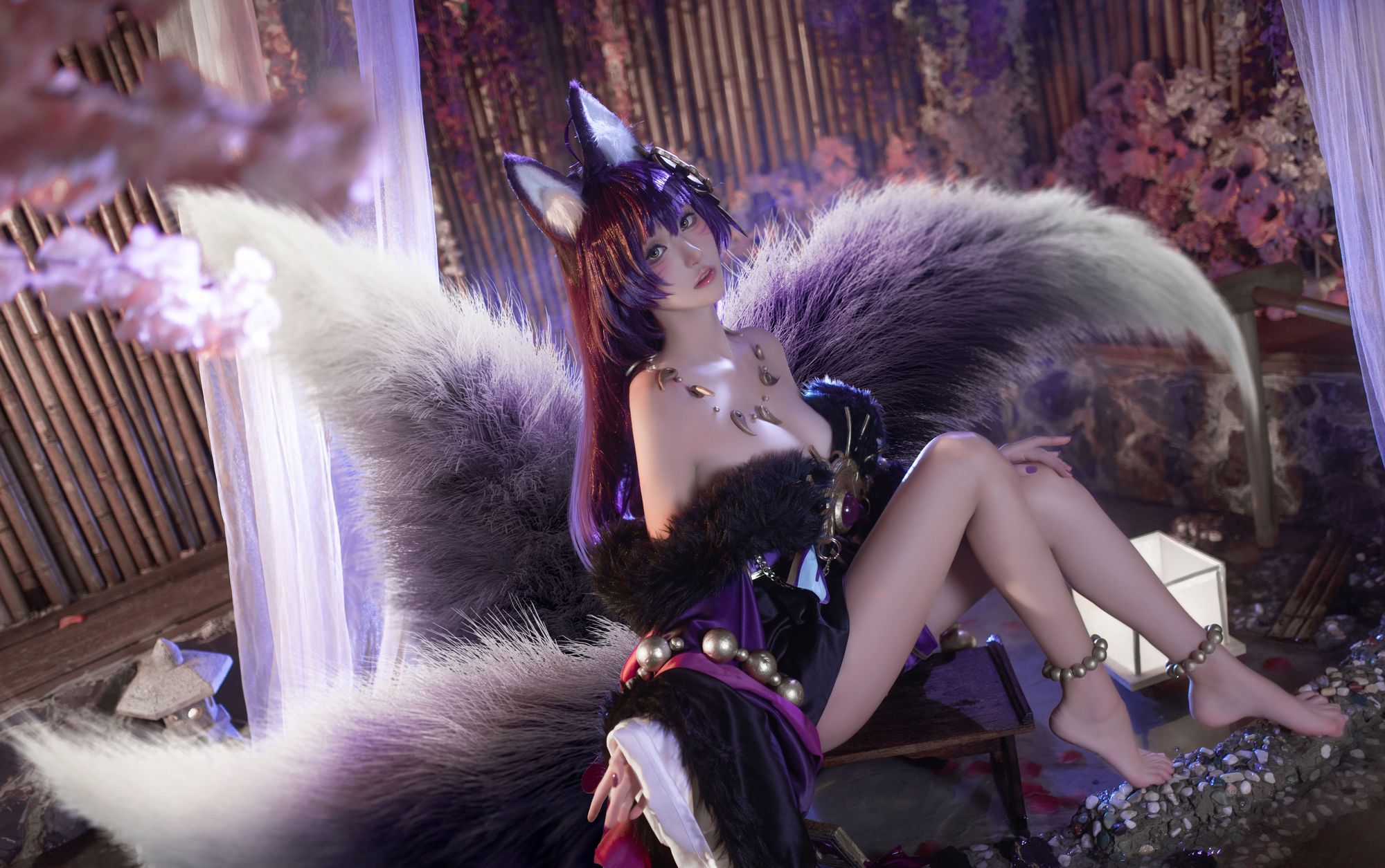 图片[2]-No.031 – 「沧霁桔梗」狐狸 [15P]-coswz-cos王者