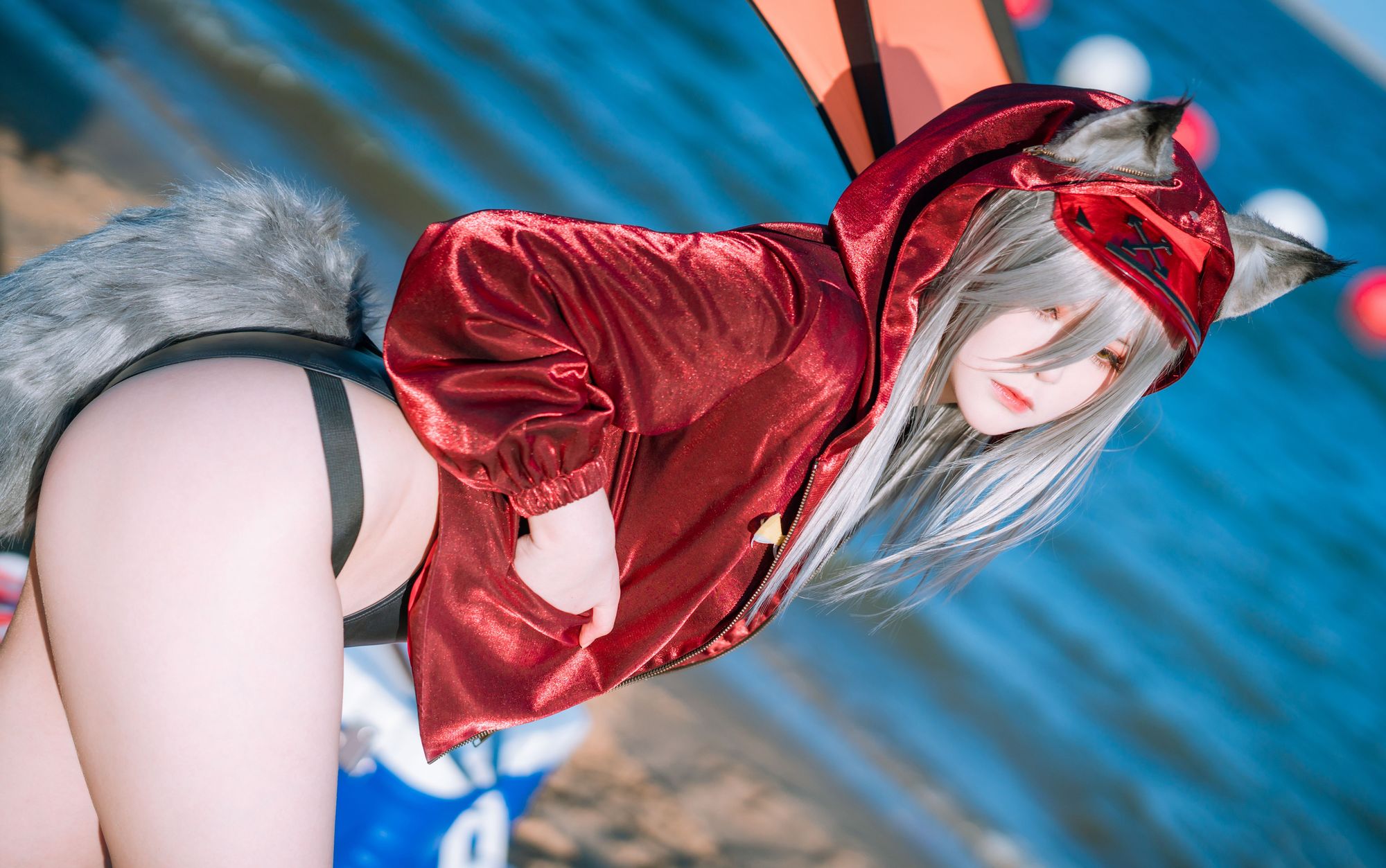 图片[2]-No.032 – 「百合欧皇子」明日方舟 轻风 LB01 红 [12P]-coswz-cos王者