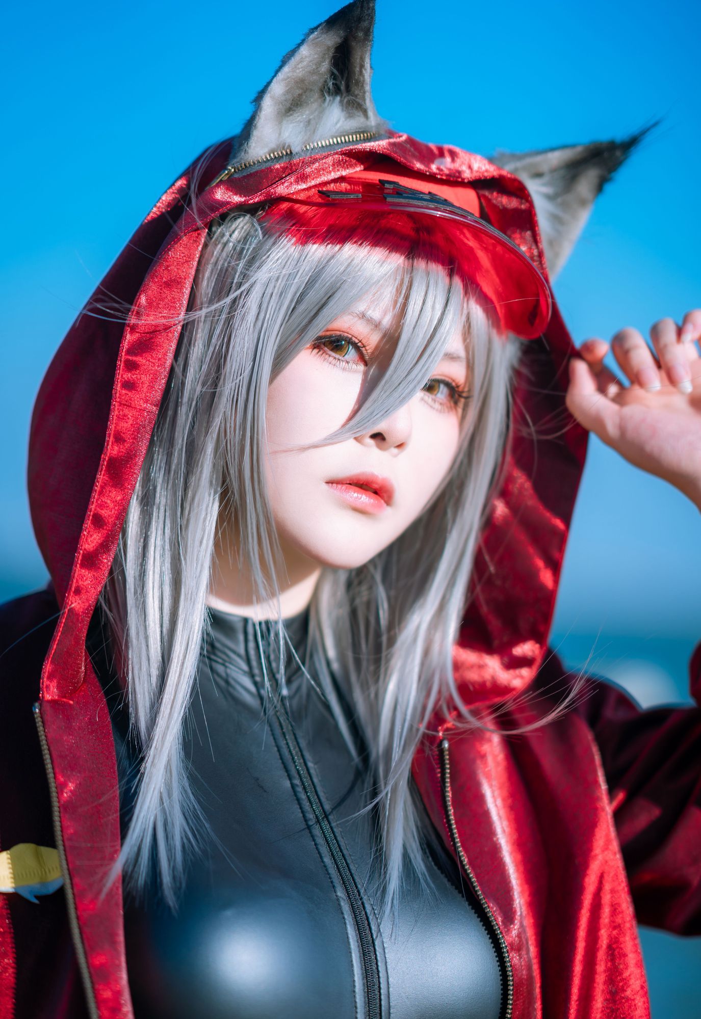 图片[6]-No.032 – 「百合欧皇子」明日方舟 轻风 LB01 红 [12P]-coswz-cos王者