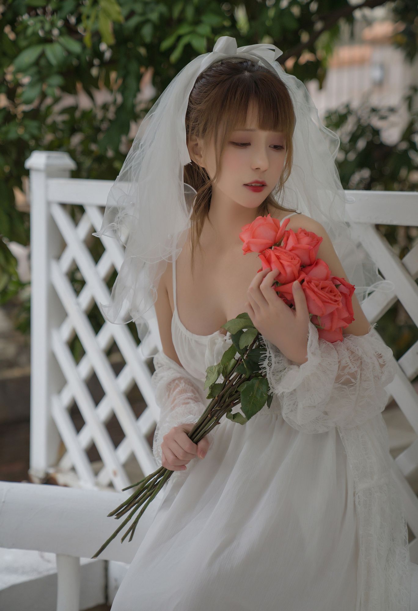 图片[5]-No.049 – 「凛子酱」婚纱 [9P]-coswz-cos王者