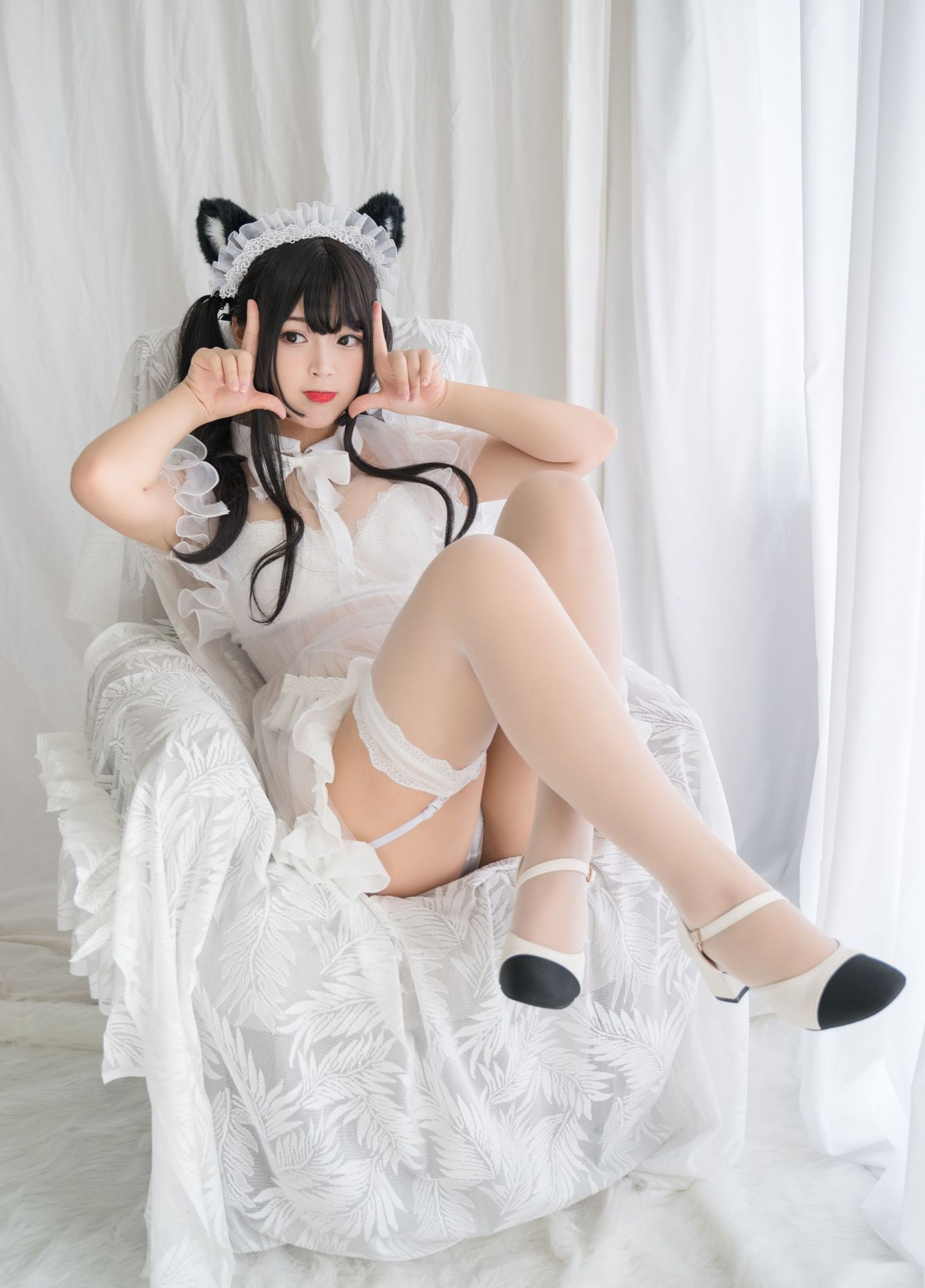 图片[85]-No.058 – 白猫透明女仆 [88P 8V]-coswz-cos王者