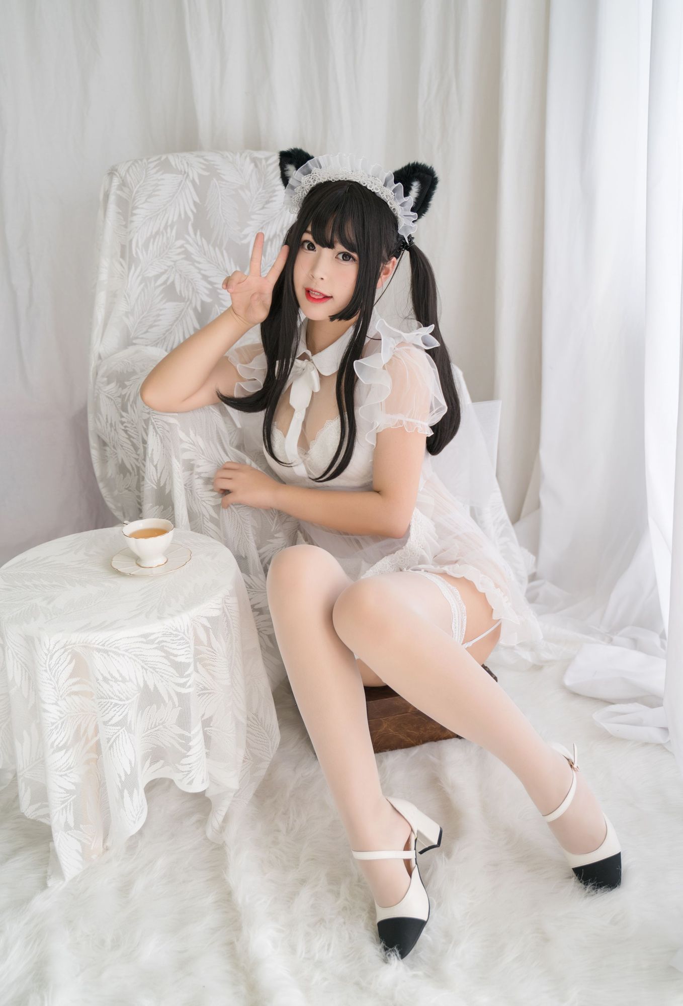 图片[83]-No.058 – 白猫透明女仆 [88P 8V]-coswz-cos王者