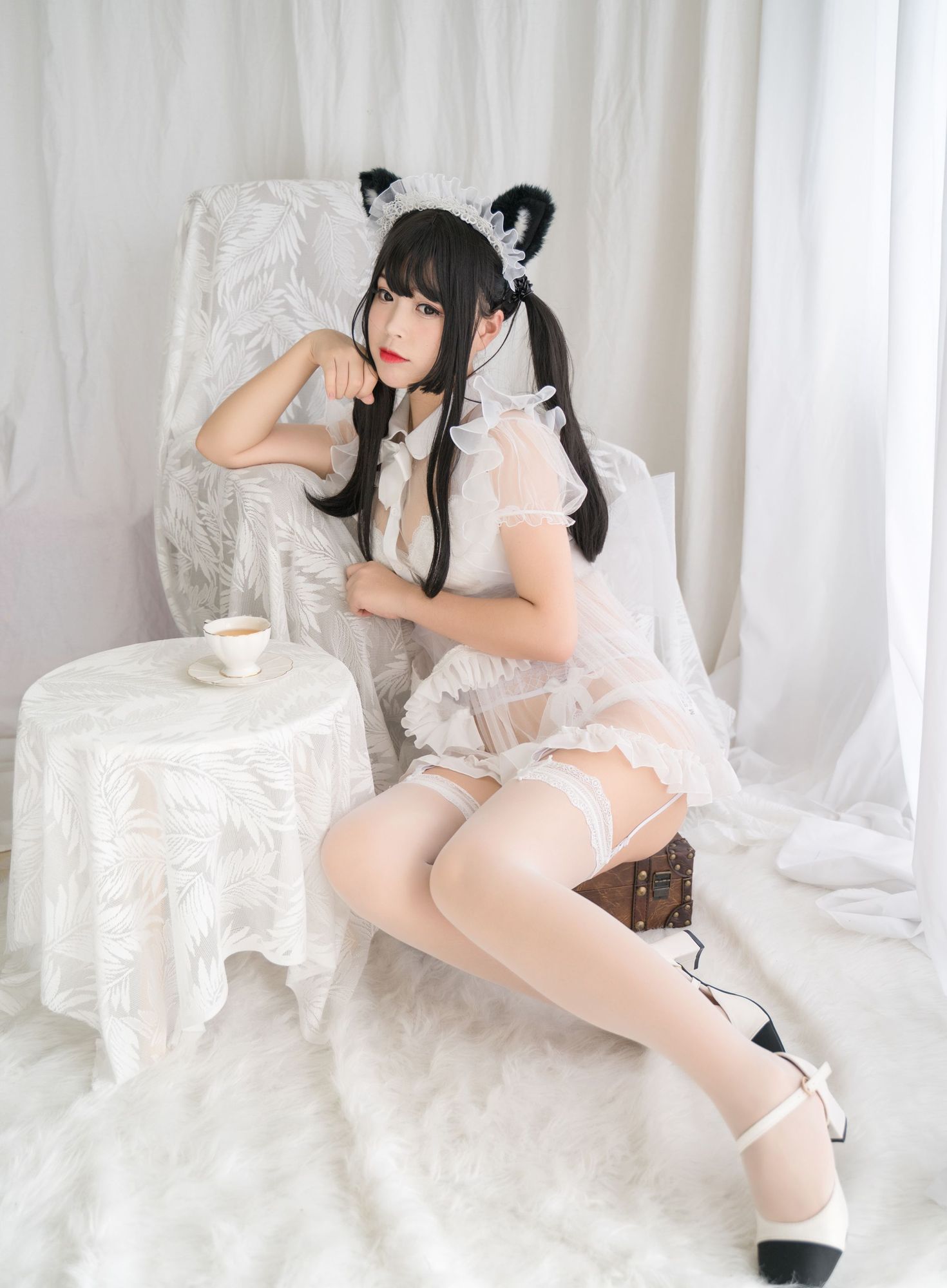 图片[78]-No.058 – 白猫透明女仆 [88P 8V]-coswz-cos王者