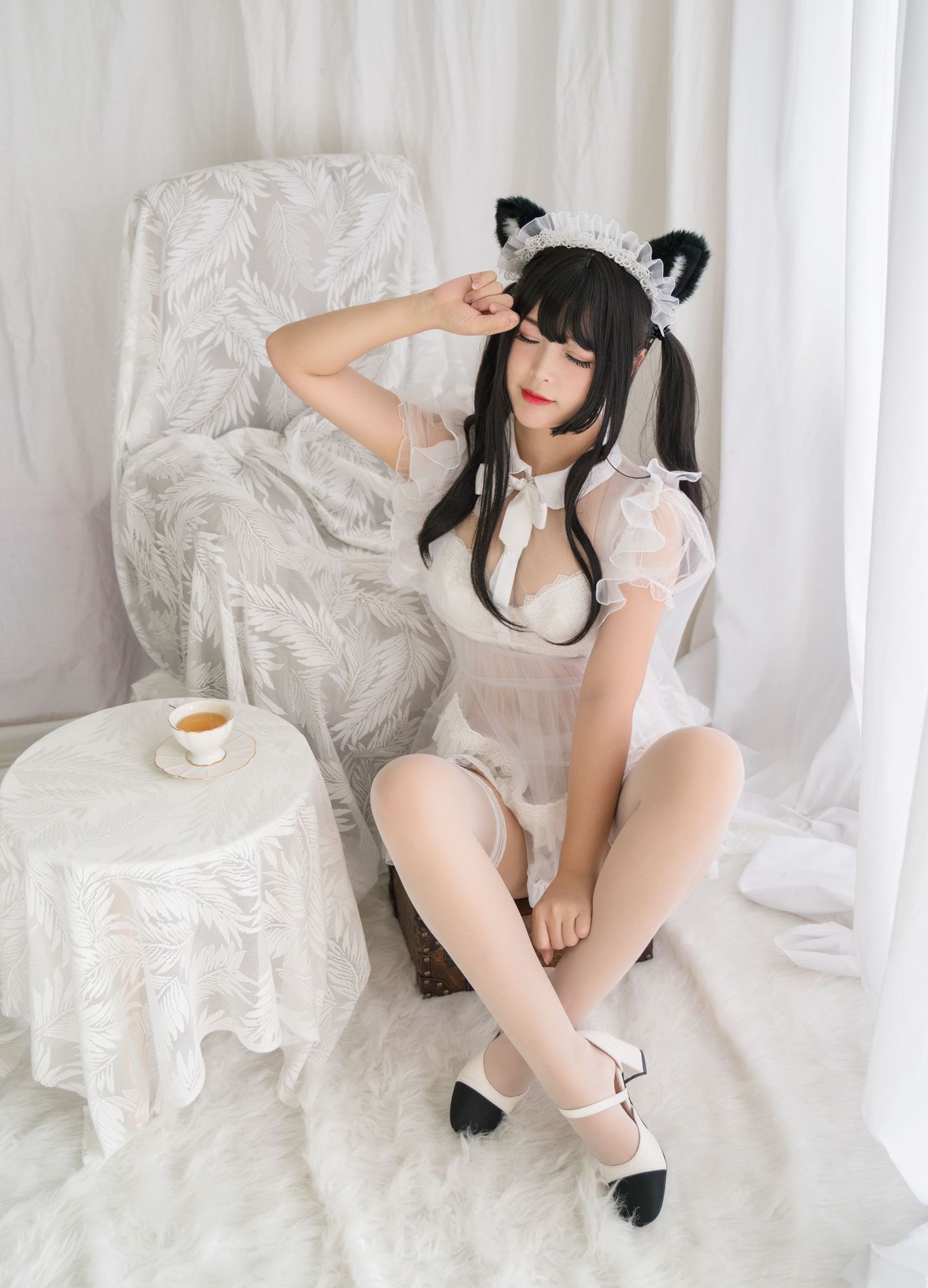 图片[79]-No.058 – 白猫透明女仆 [88P 8V]-coswz-cos王者