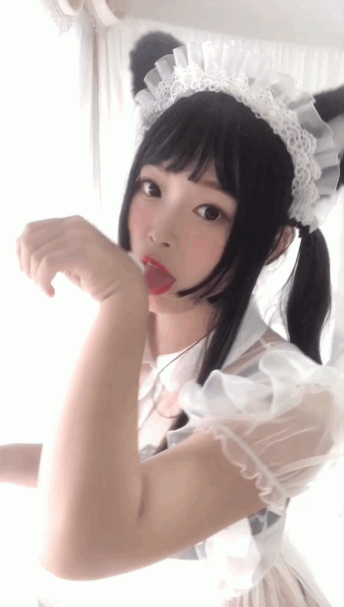 图片[10]-No.058 – 白猫透明女仆 [88P 8V]-coswz-cos王者
