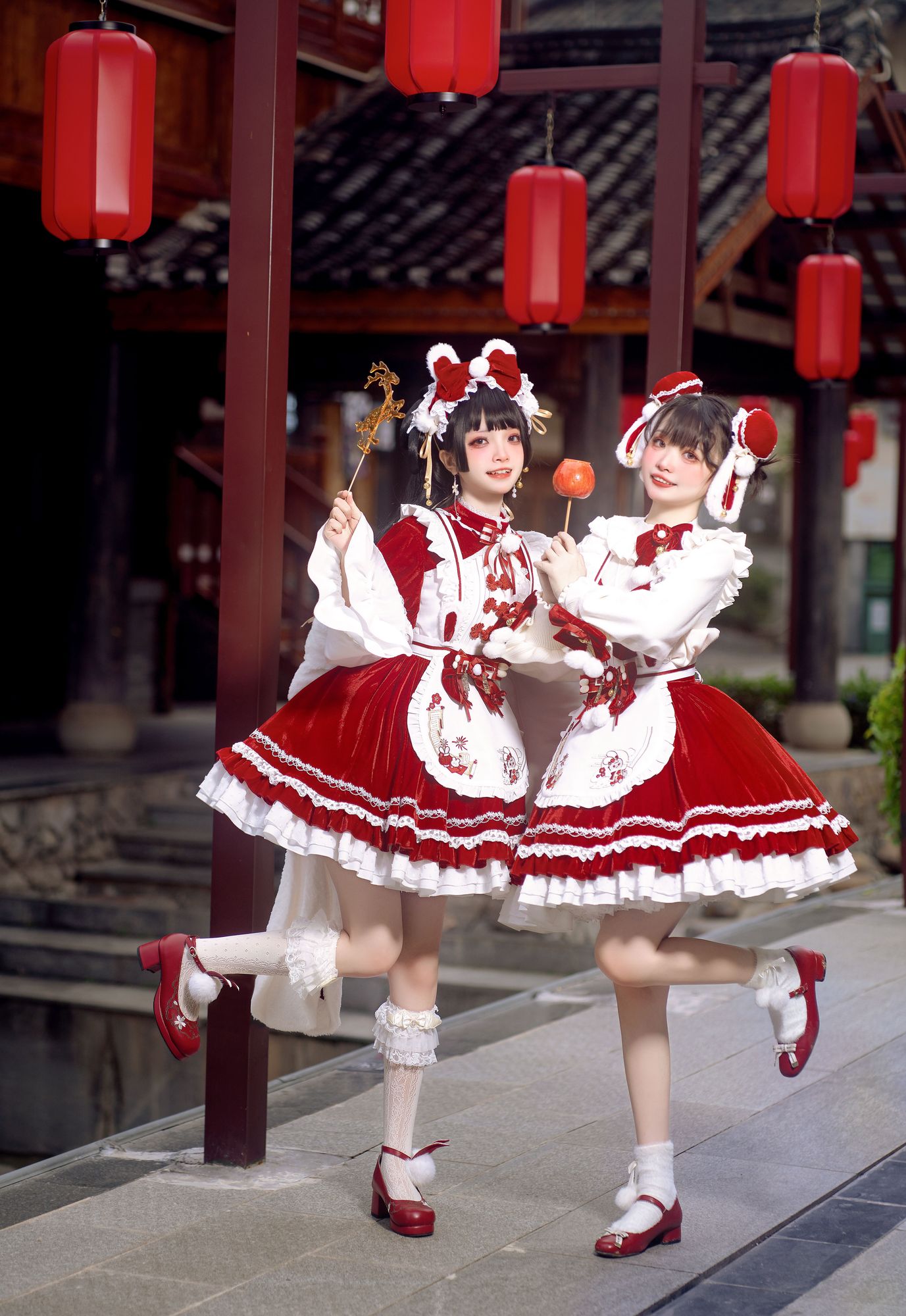 图片[6]-No.060 – 「花甲conch」兔兔战袍 洛丽塔 [18P]-coswz-cos王者