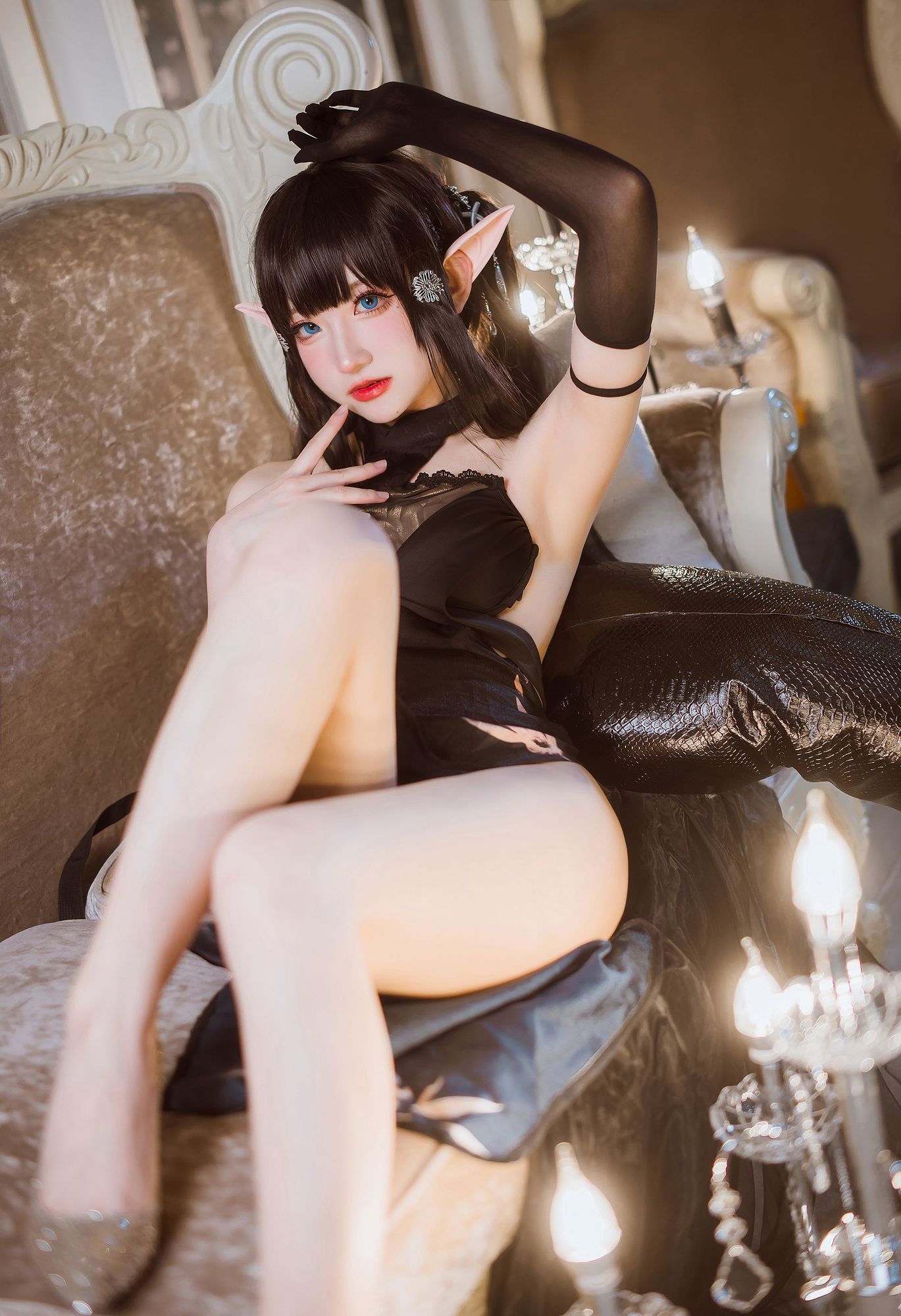 图片[2]-No.090 – 「尤幽」森蚺 [18P]-coswz-cos王者