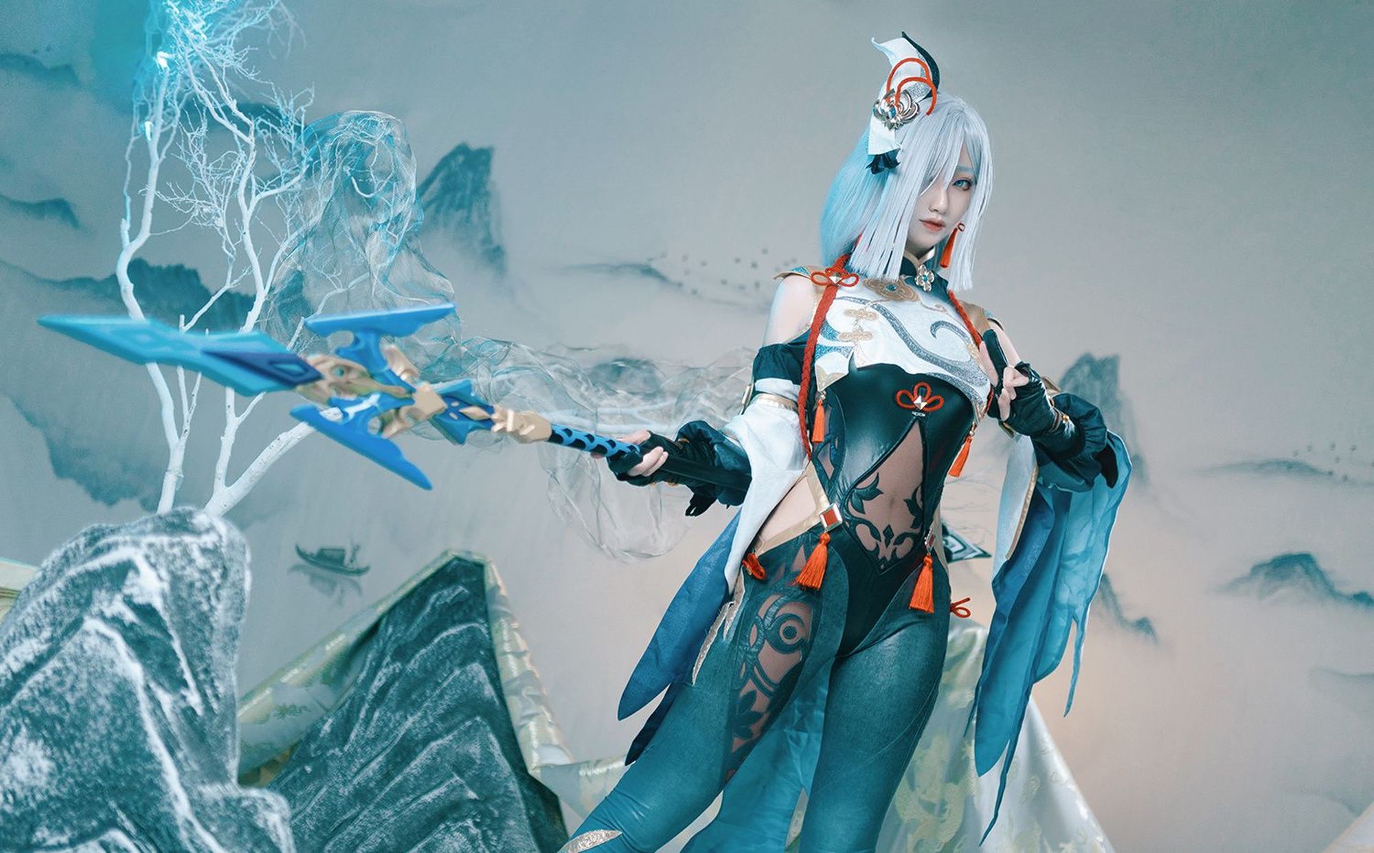 图片[2]-No.098 – 「空蝉Utsusemi」申鹤 [18P]-coswz-cos王者