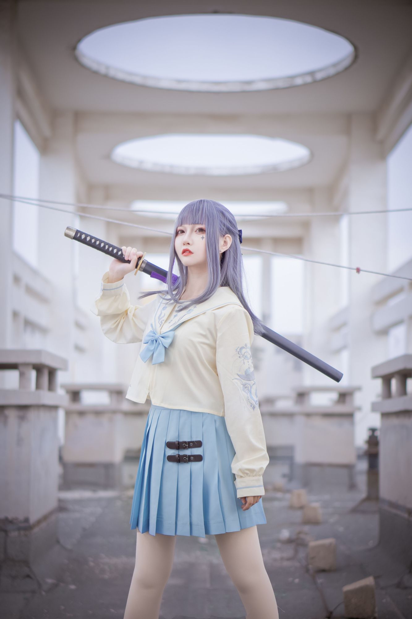图片[6]-No.101 – 「奶豹豹」JK水手服 [18P]-coswz-cos王者
