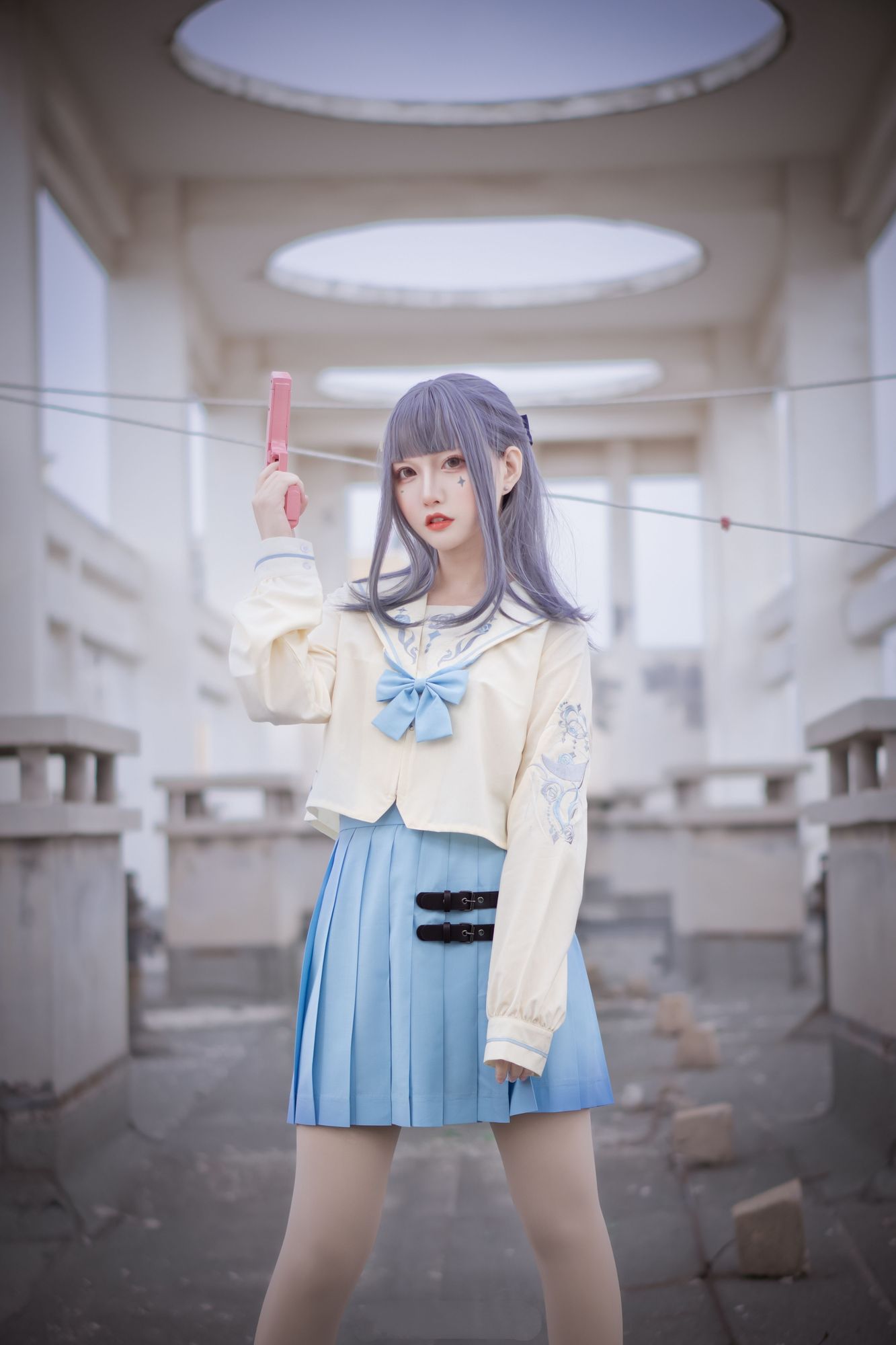 图片[4]-No.101 – 「奶豹豹」JK水手服 [18P]-coswz-cos王者