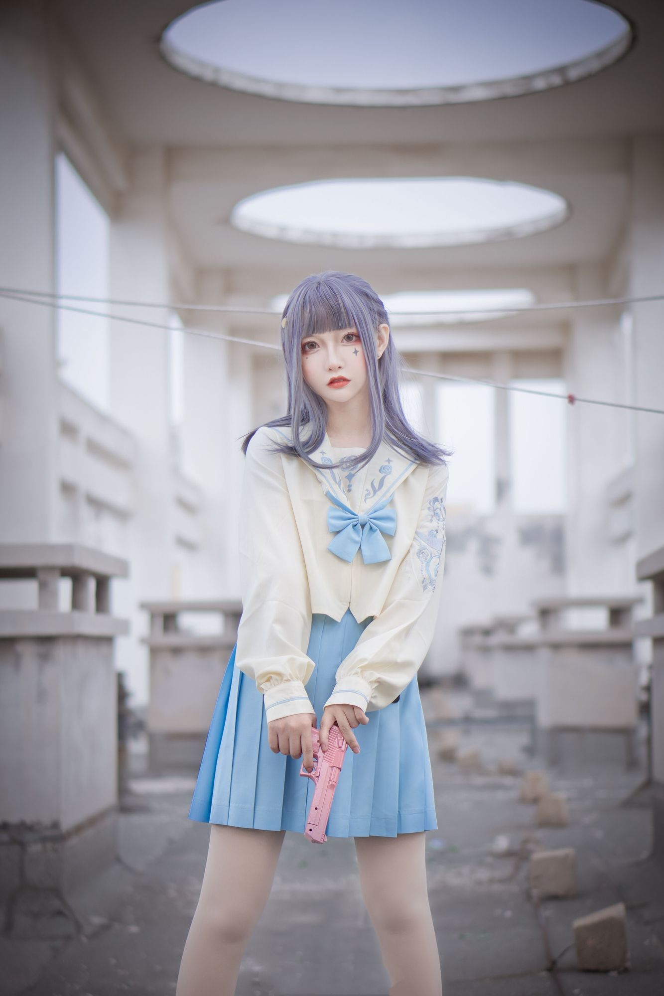 No.101 - 「奶豹豹」JK水手服 [18P]-coswz-cos王者