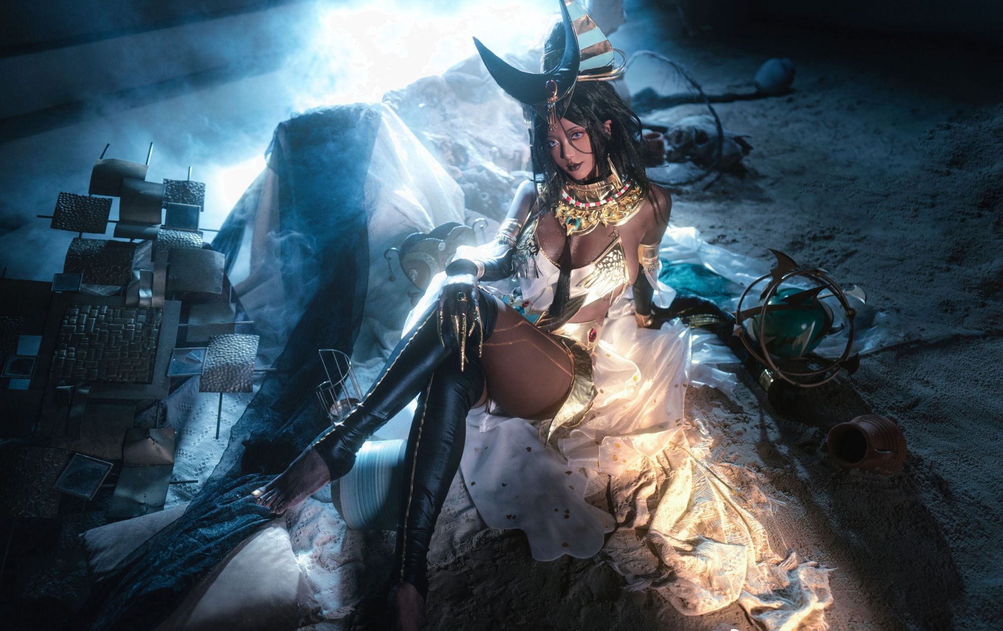 No.104 - 「枣糕-吃谷人黛博魂」禁闭者MBCC-S-023 观星者 [18P]-coswz-cos王者