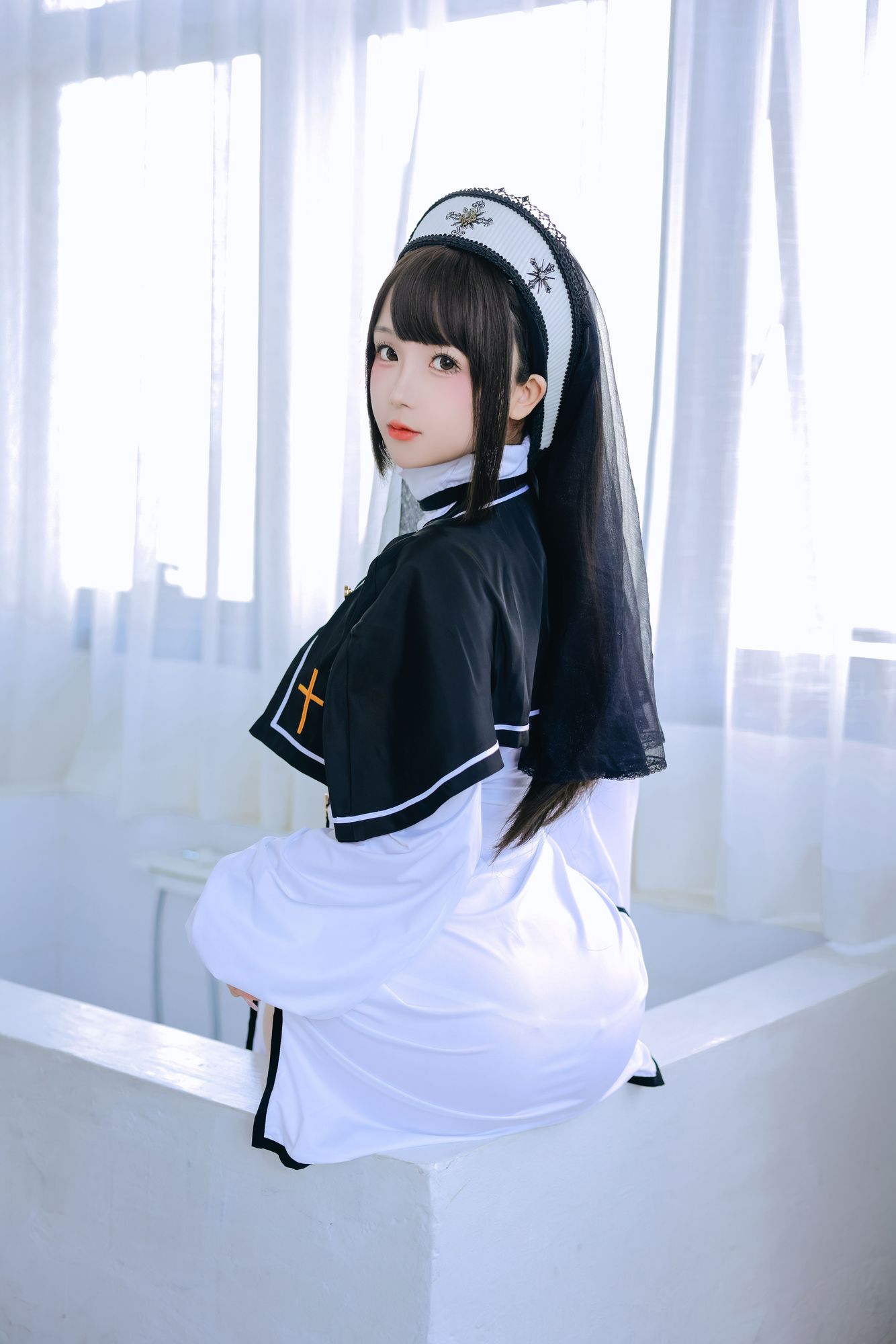 图片[6]-No.110 – 圣洁修女 [110P]-coswz-cos王者