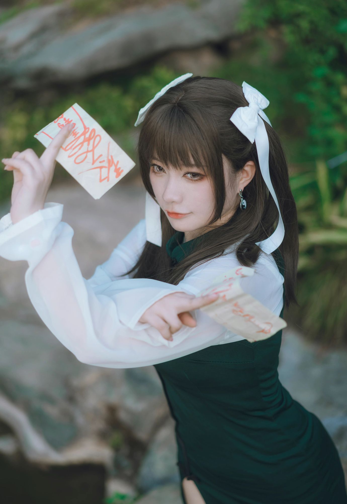 No.115 - 「桥本环沫」指药 驱鬼道士 [14P]-coswz-cos王者