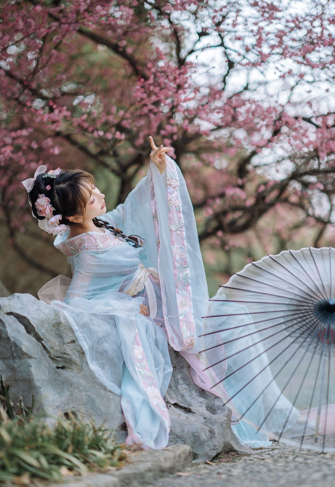 图片[5]-No.128 – 「紫氯氯」二月梅花 [18P]-coswz-cos王者